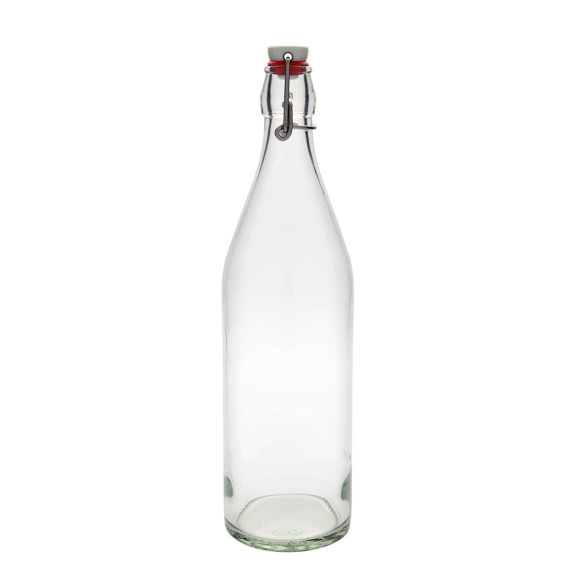 Botella de vidrio de 1.000 ml 'Giara', boca: cierre de palanca Botella de vidrio de 1.000 ml 'Giara', boca: cierre de palanca
