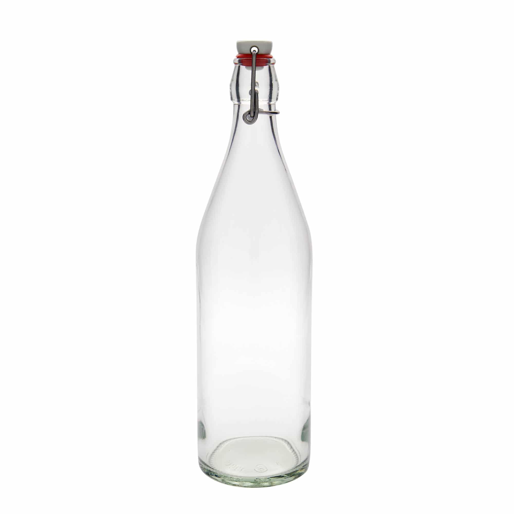 Botella de vidrio de 1.000 ml «Giara», boca: cierre de palanca