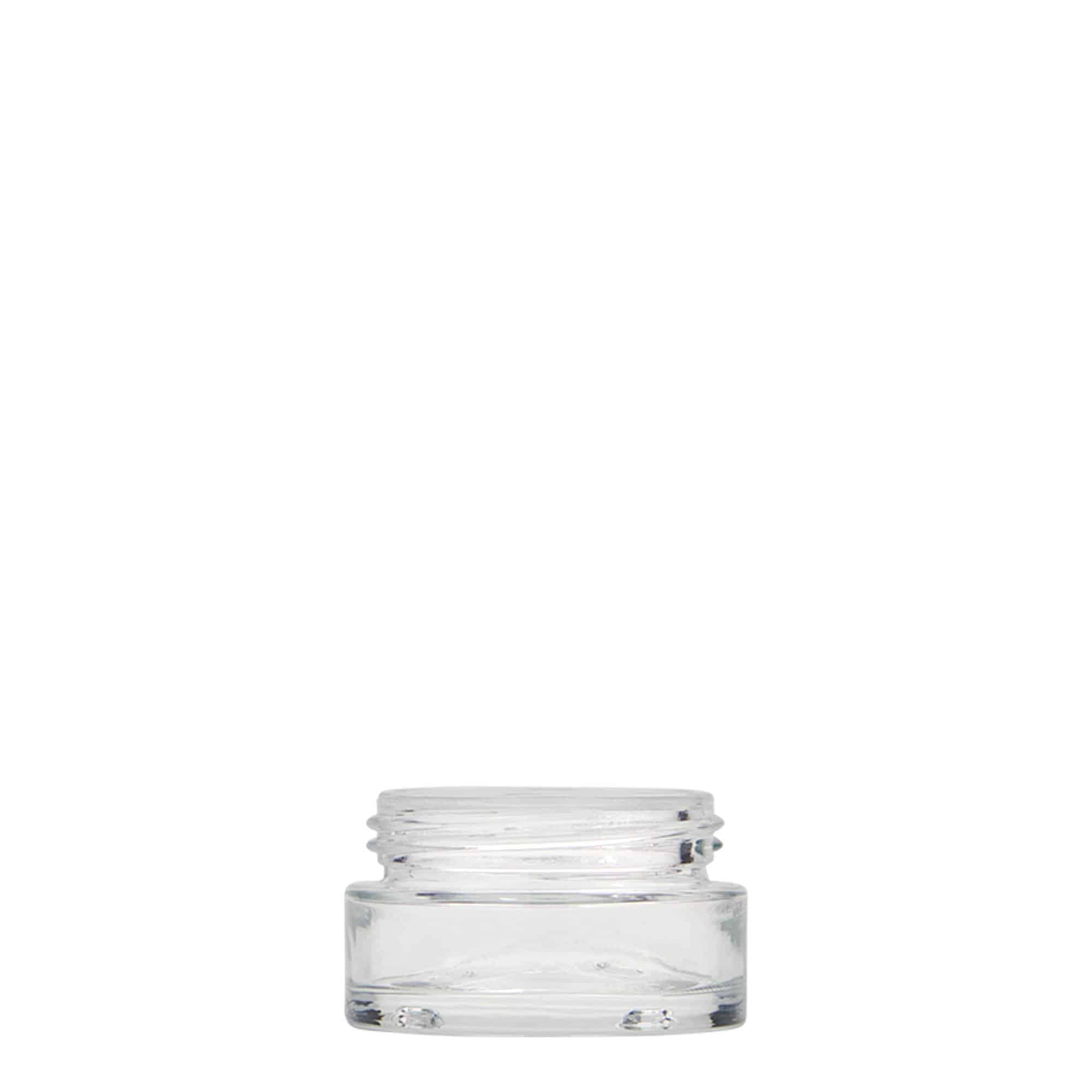 Bote 'Clear Edition' de 15 ml, vidrio, boca: tapón de rosca