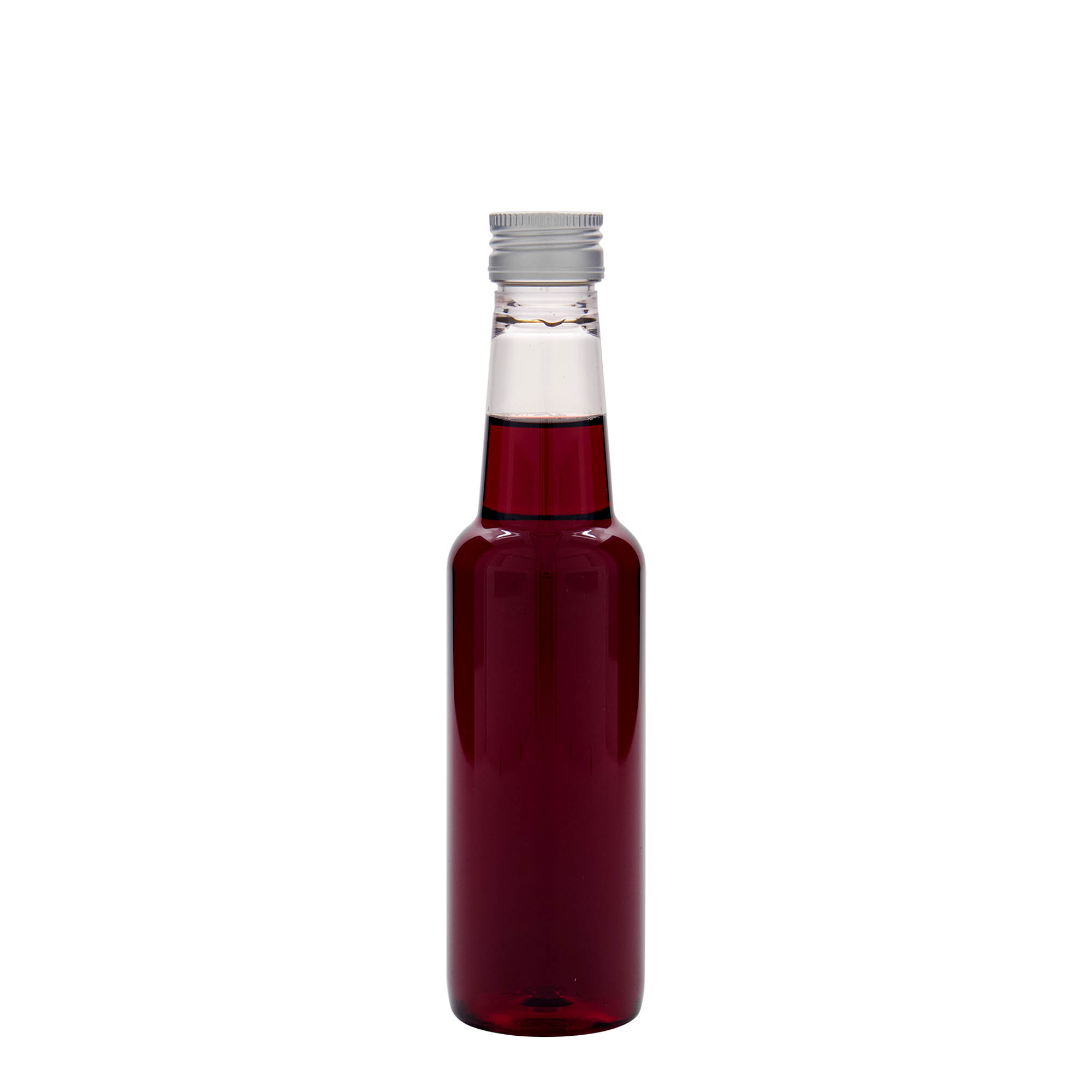 Botella PET de 250 ml 'Vino', plástico, boca: PP 28