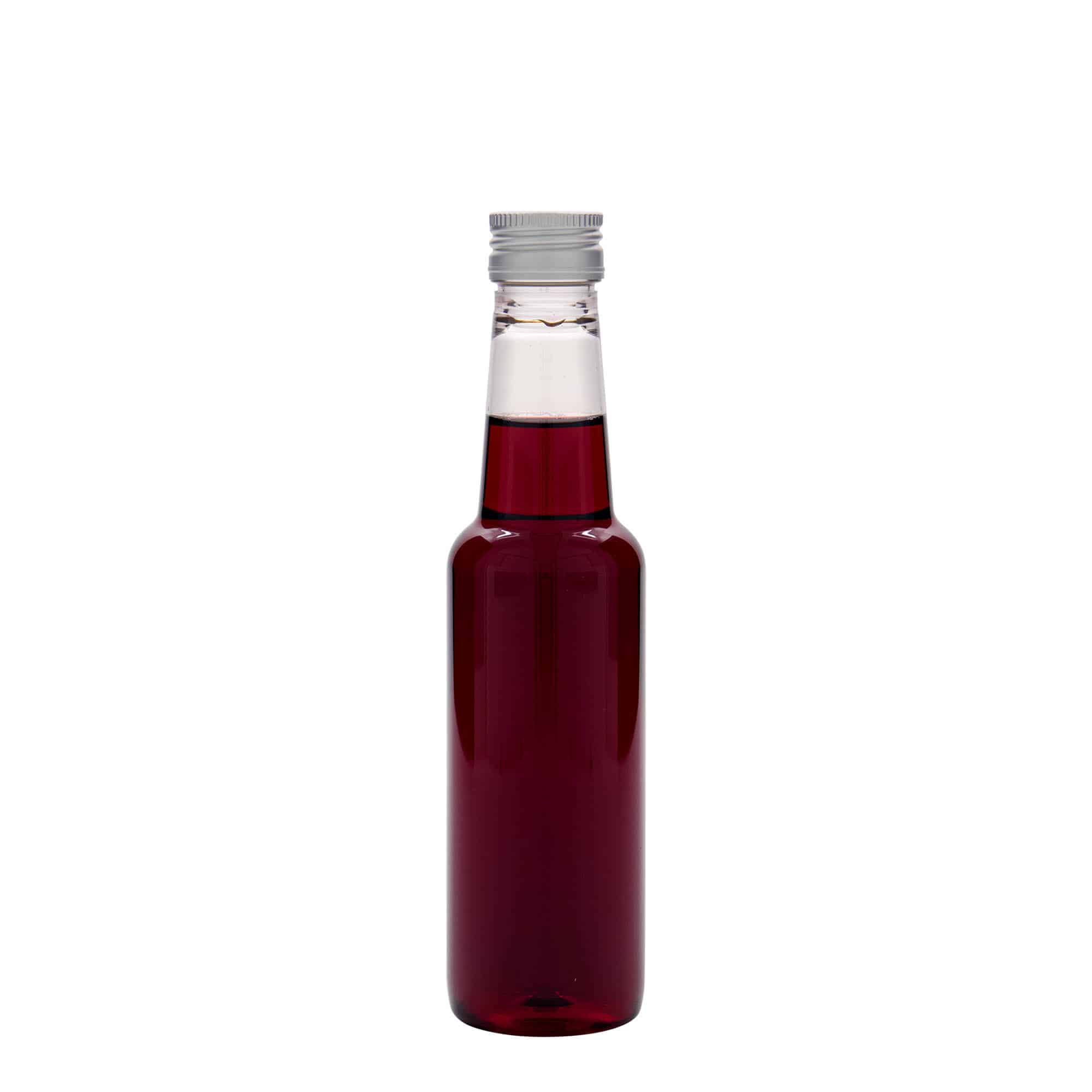 Botella PET de 250 ml 'Vino', plástico, boca: PP 28