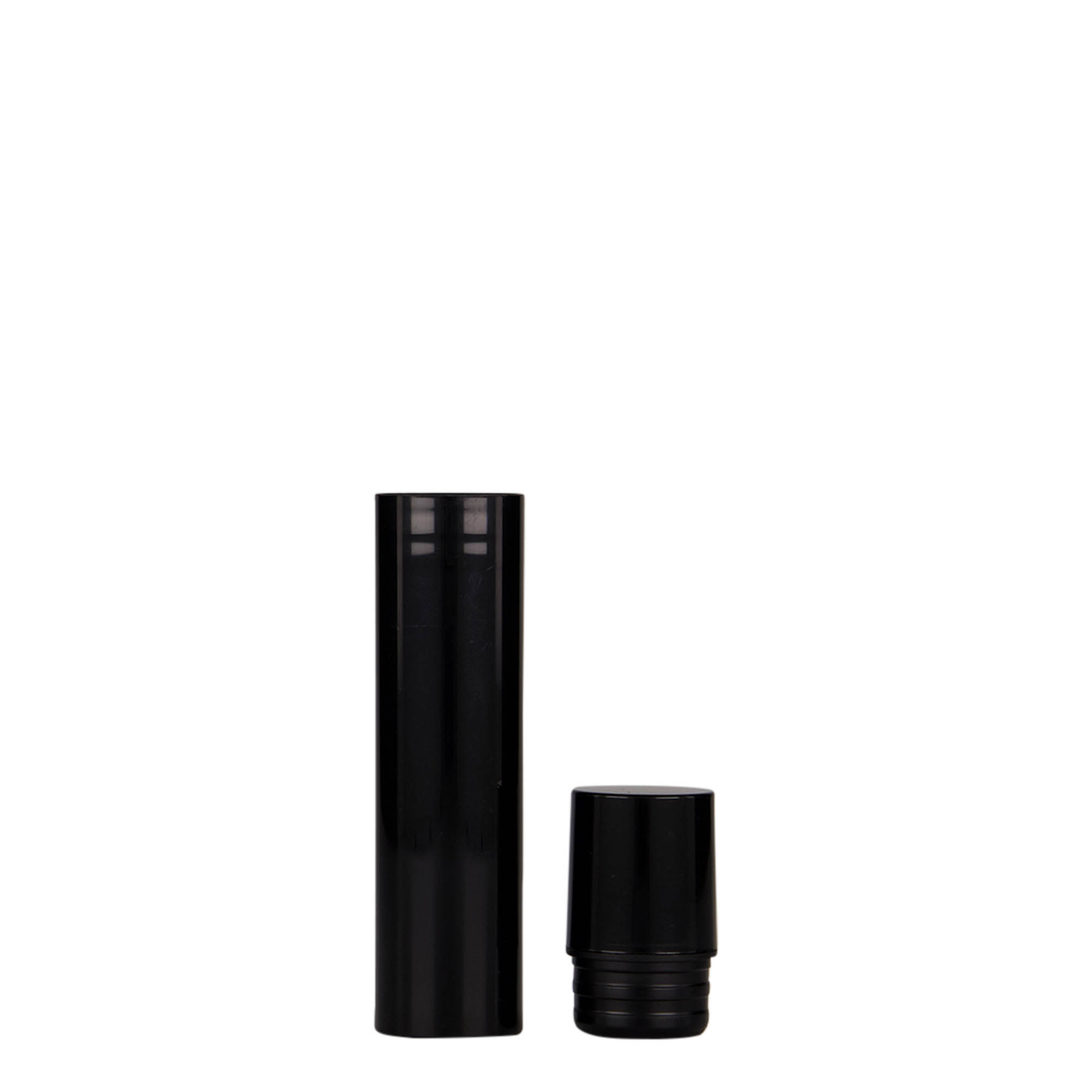 Dispensador Airless de 15 ml 'Nano', plástico PP, negro