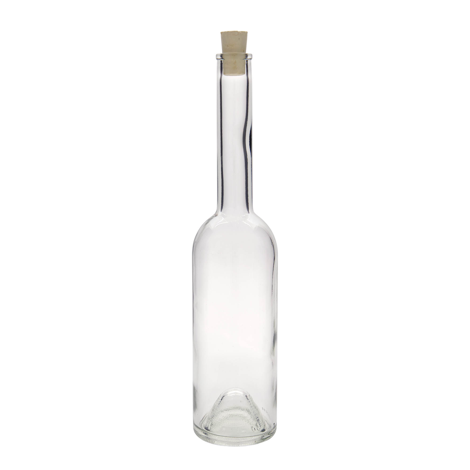 Botella de cristal de 500 ml 'Opera', boca: corcho Botella de cristal de 500 ml 'Opera', boca: corcho