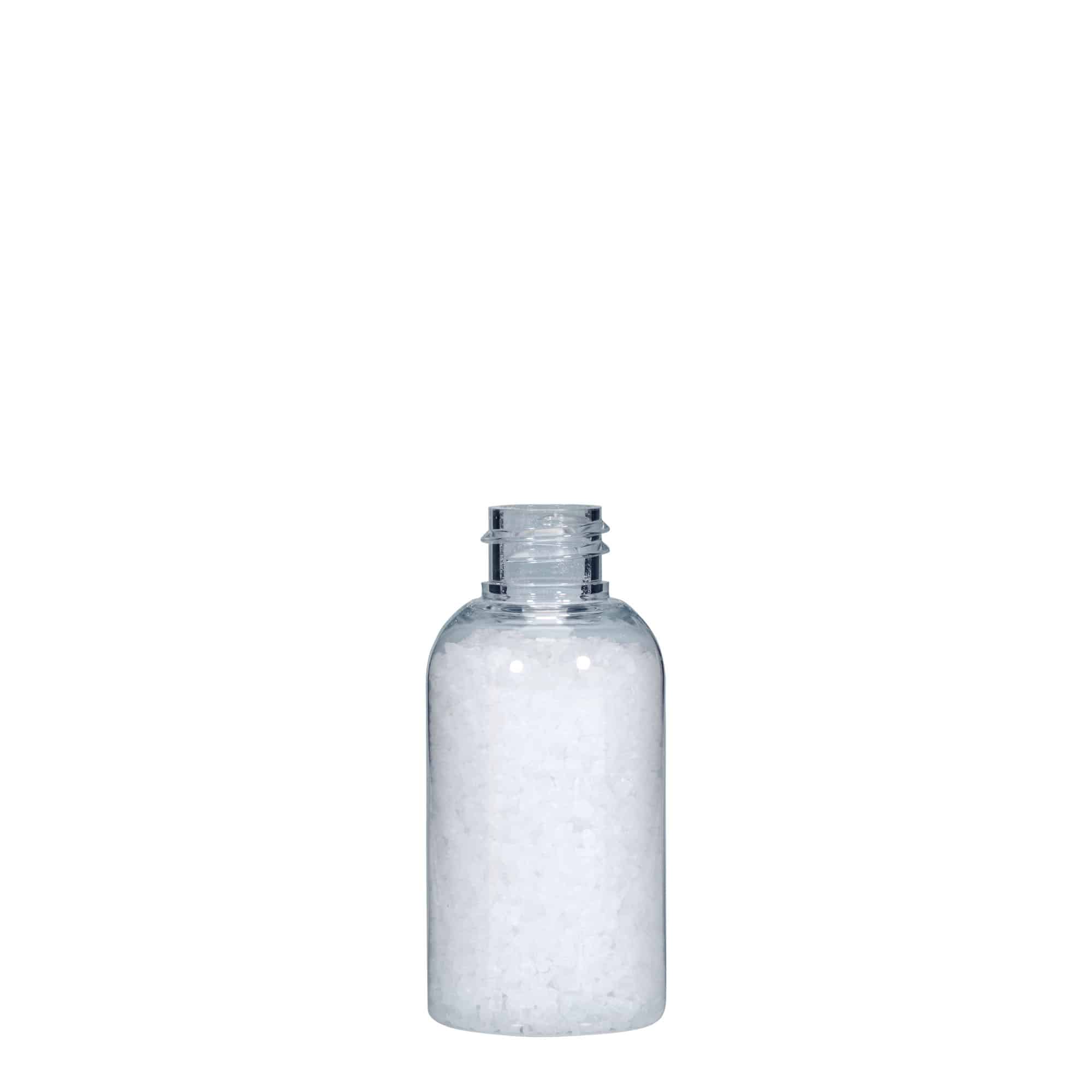 Botella de PET 'Boston' de 50 ml, plástico, boca: GPI 20/410