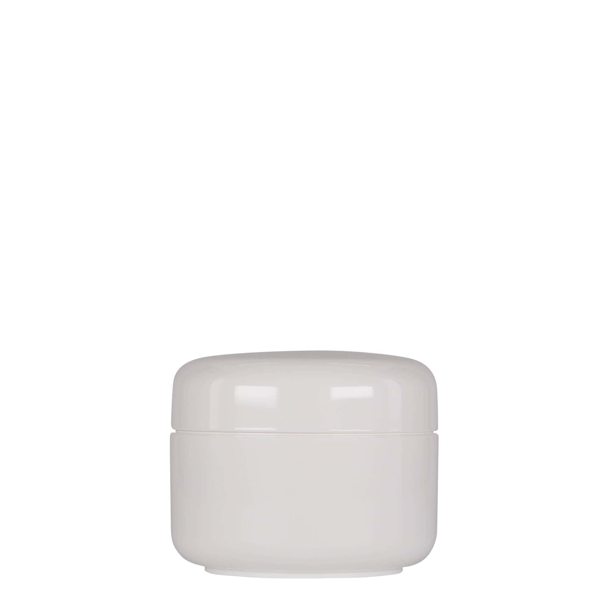 150 ml bote de plástico 'Bianca', PP, blanco, boca: cierre de rosca