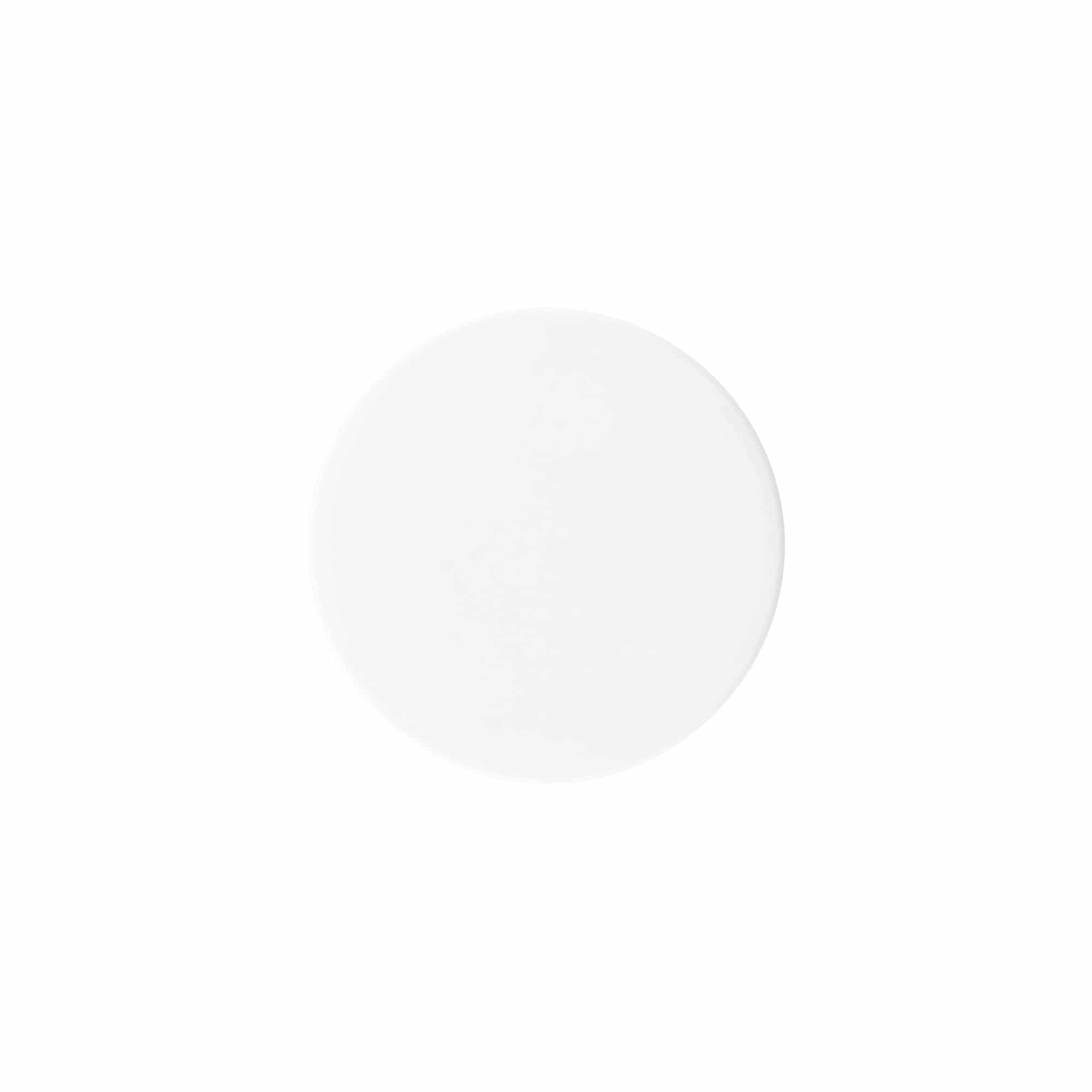 Tapa de rosca para 100 ml 'Antonella', plástico PP, blanco Tapa de rosca para 100 ml 'Antonella', plástico PP, blanco