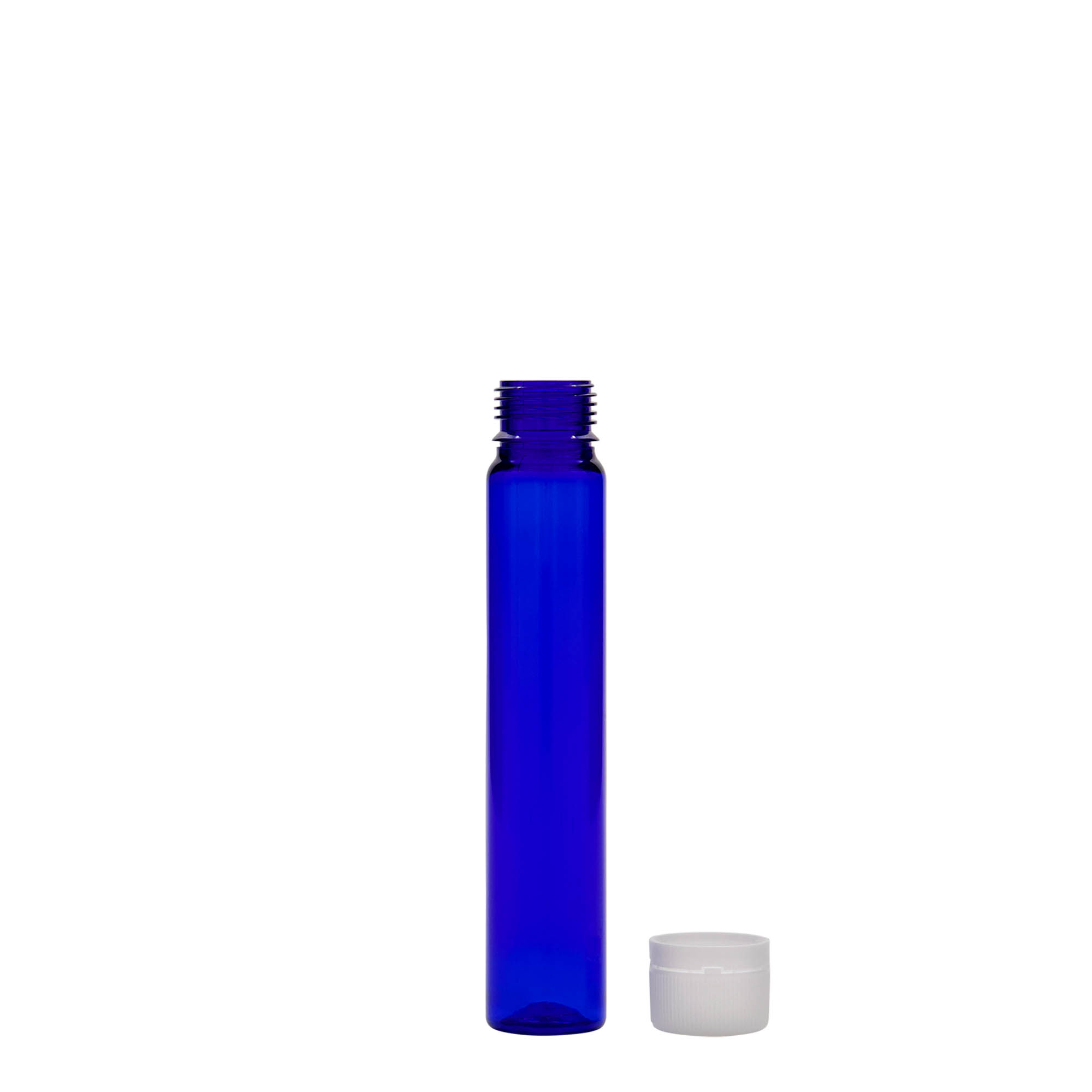 25 ml tubos PET, plástico, azul real, boca: cierre de rosca 25 ml tubos PET, plástico, azul real, boca: cierre de rosca