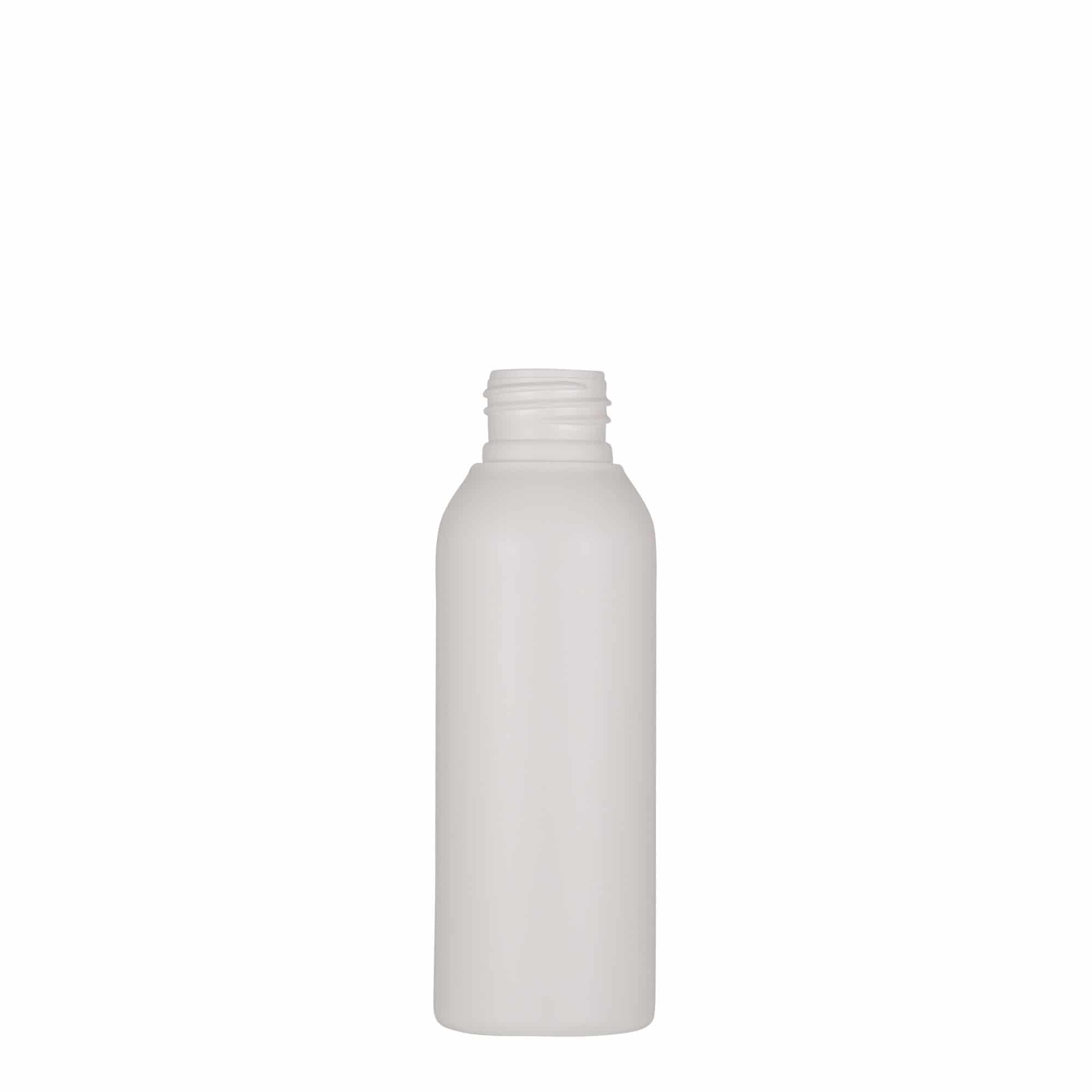 Botella de plástico 'Tuffy' de 100 ml, HDPE, blanco, boca: GPI 24/410 Botella de plástico 'Tuffy' de 100 ml, HDPE, blanco, boca: GPI 24/410