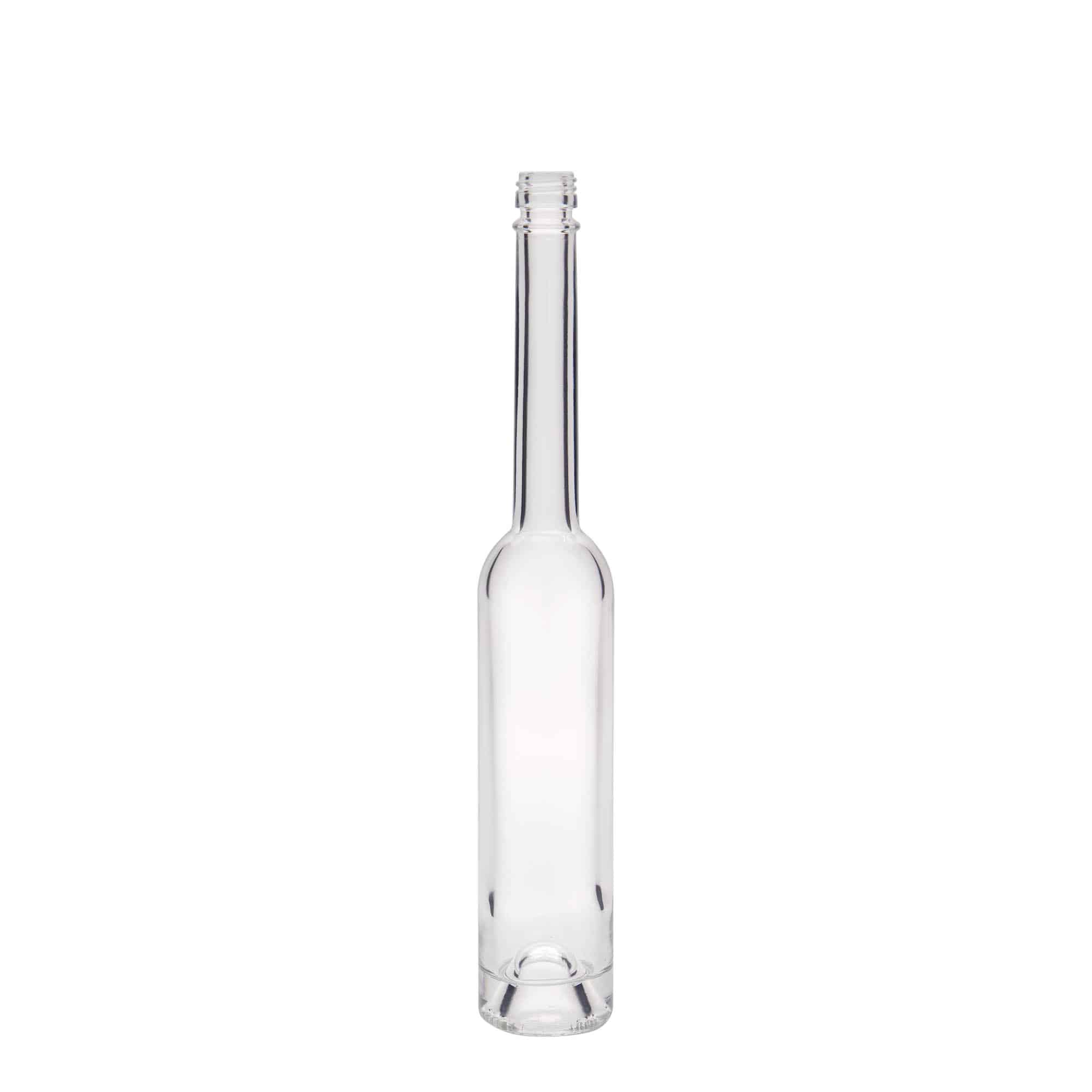 Botella de vidrio 'Platina' de 100 ml, boca: PP 18 Botella de vidrio 'Platina' de 100 ml, boca: PP 18