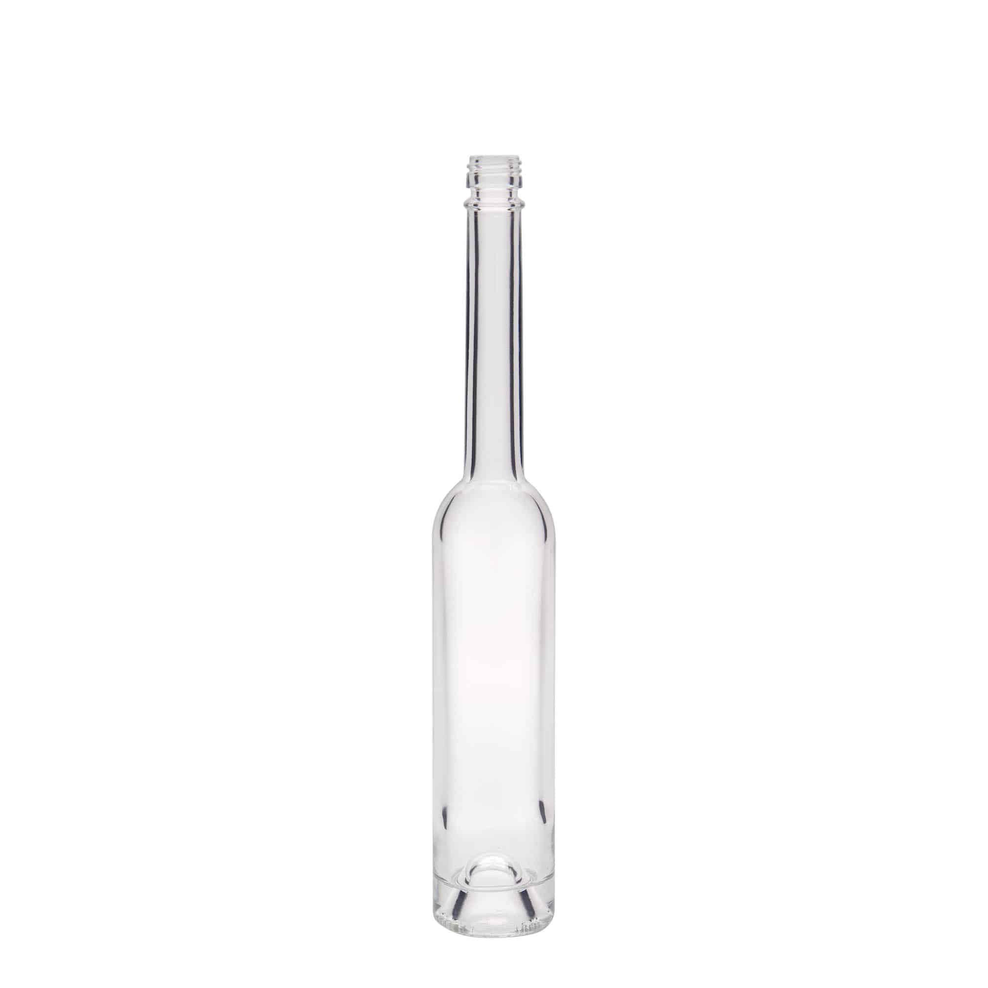 Botella de vidrio de 100 ml 'Platina', boca: PP 18