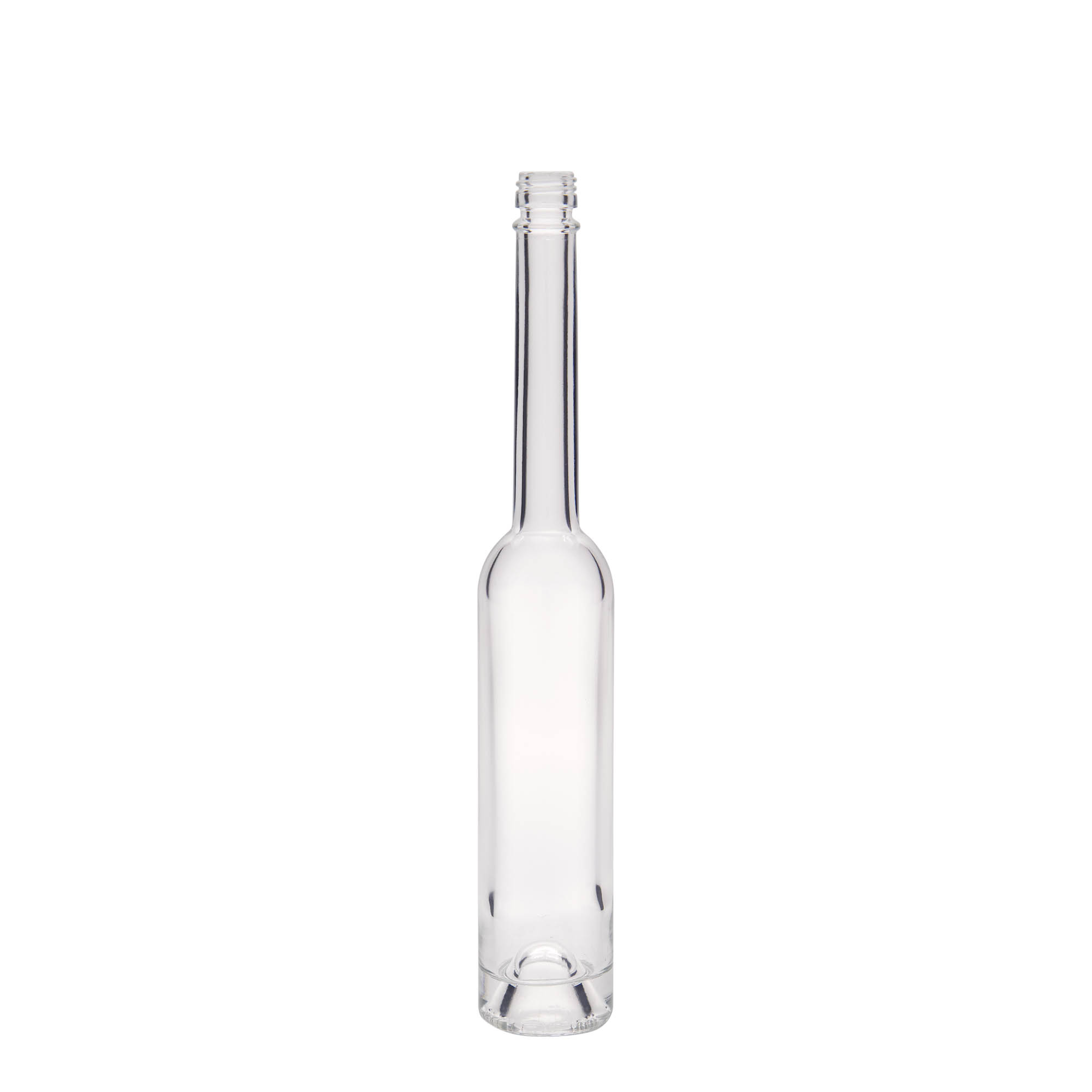 Botella de vidrio de 100 ml «Platina», boca: PP 18