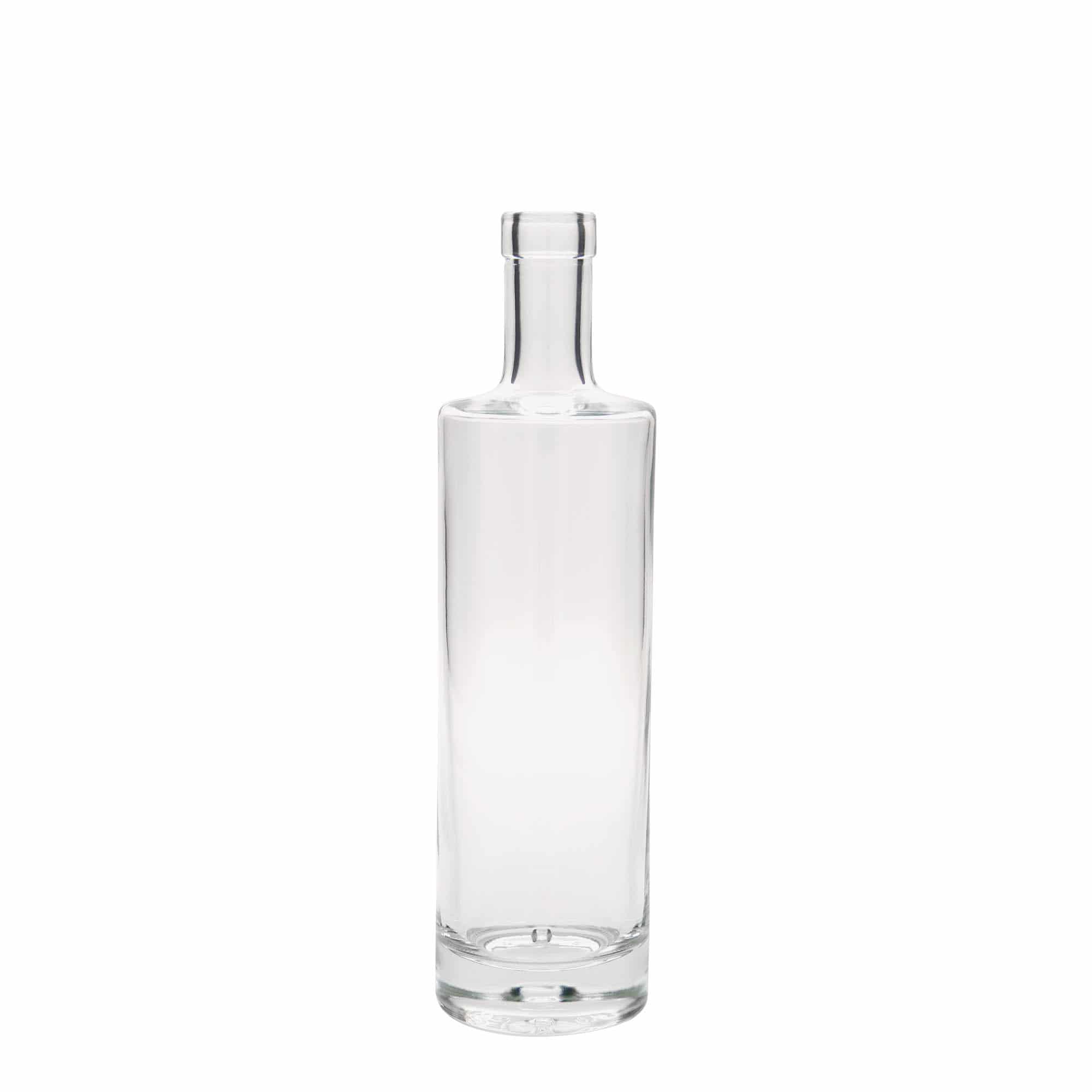 Botella de vidrio 'Titano' de 500 ml, boca: corcho
