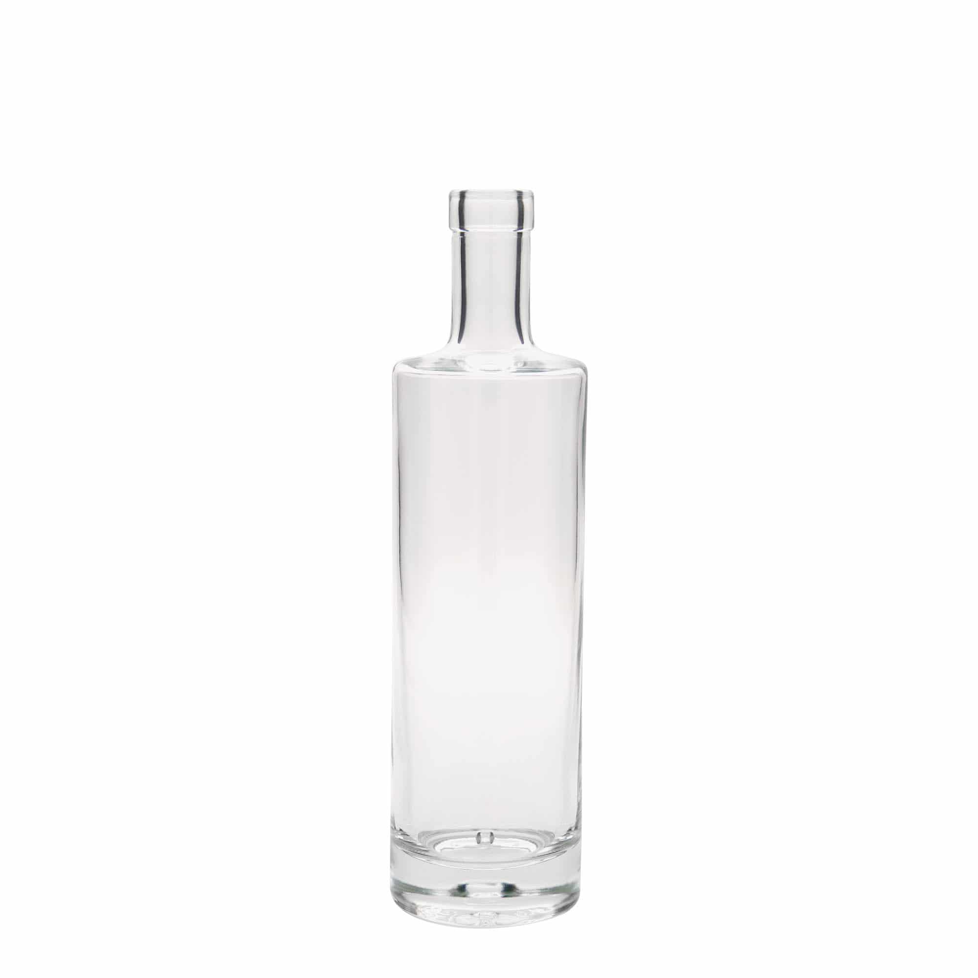 Botella de vidrio de 500 ml 'Titano', boca: corcho