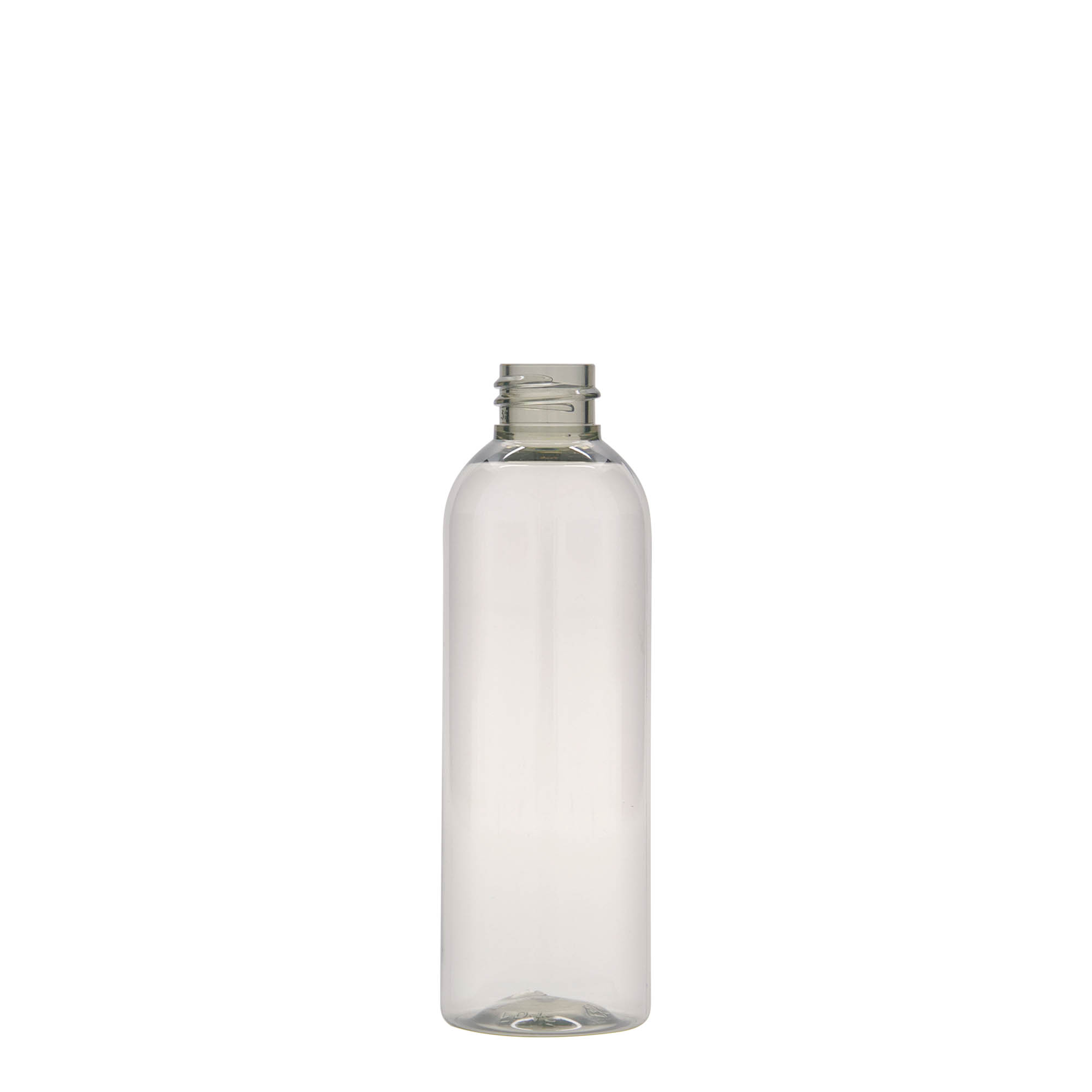 Botella de plástico reciclado 'Pegasus' de 100 ml, PCR, boca: 20/410