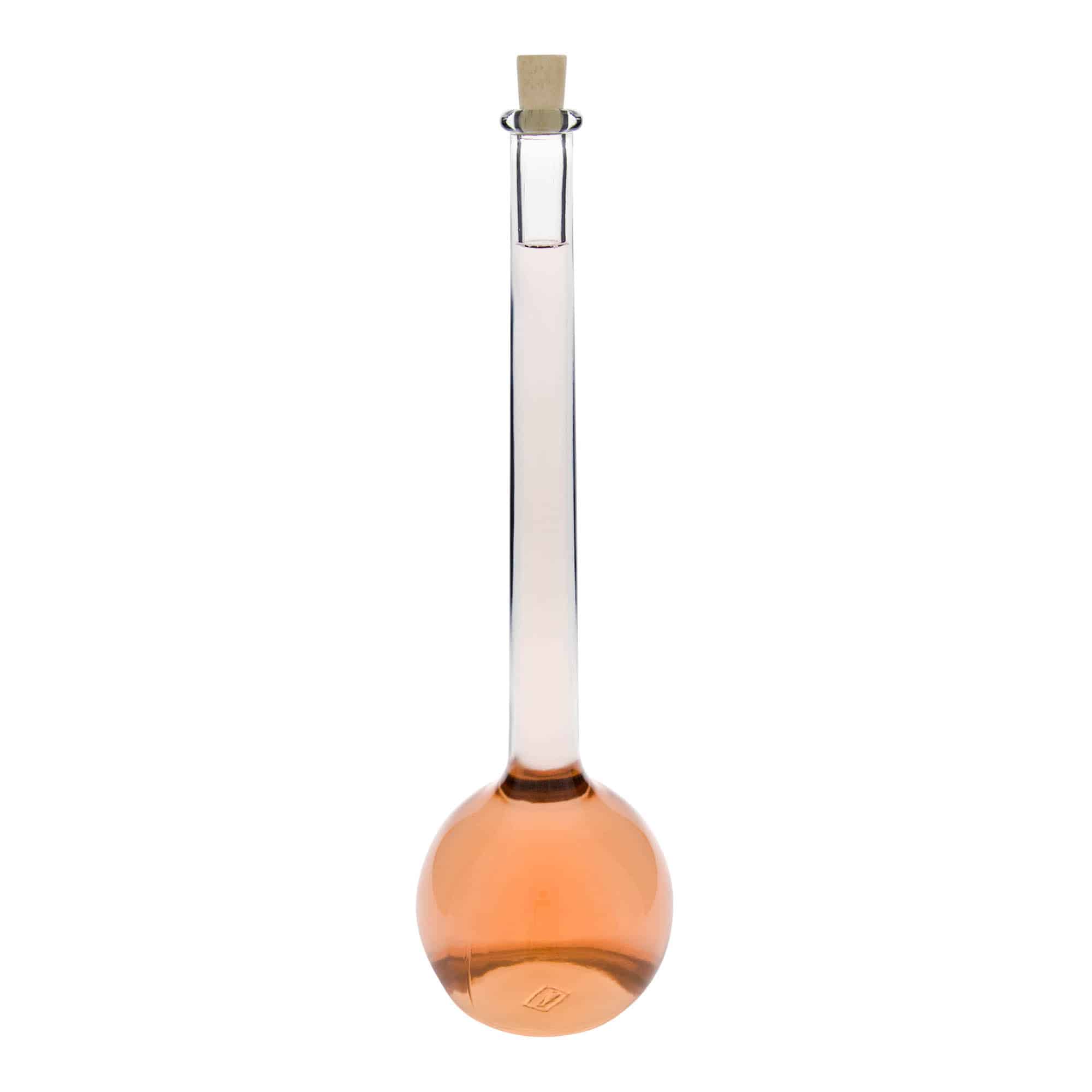 Botella de vidrio de 1.500 ml 'Tulipano', boca: corcho
