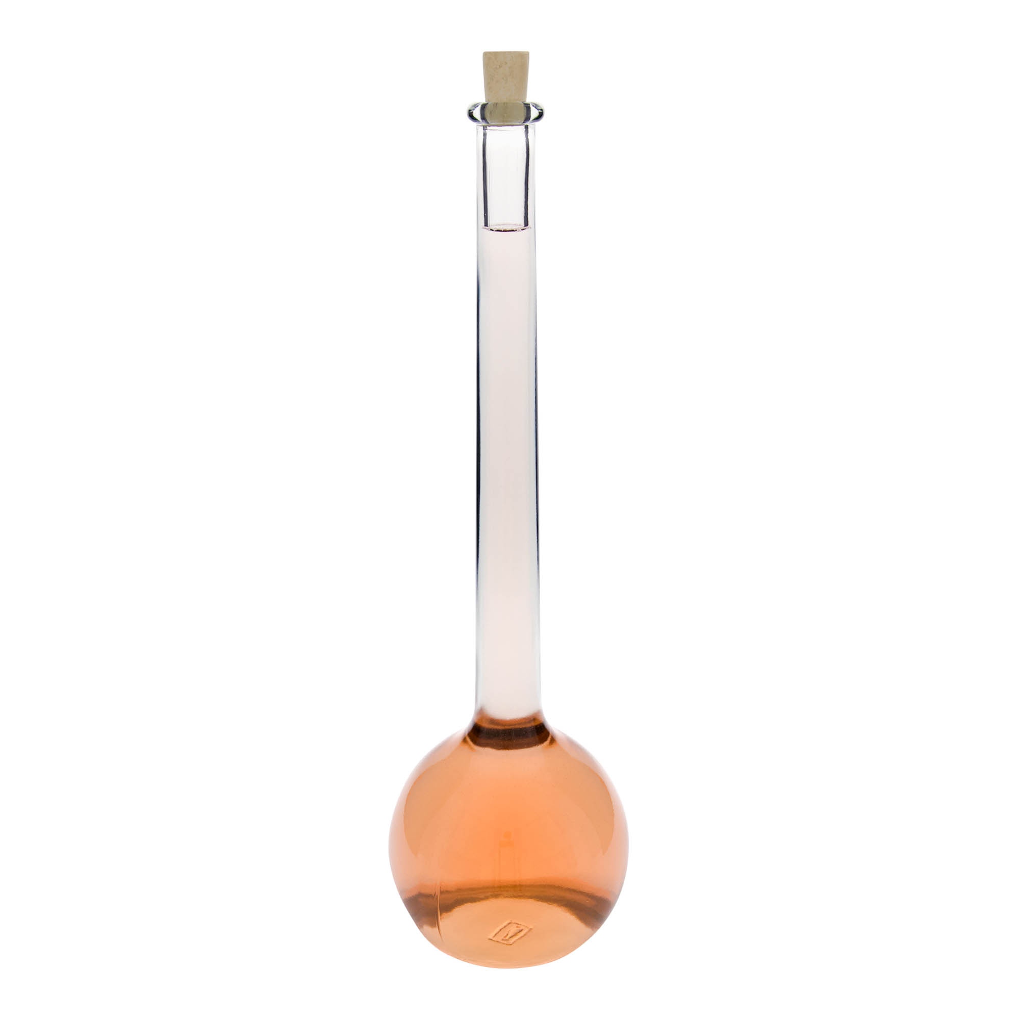 Botella de vidrio de 1.500 ml 'Tulipano', boca: corcho