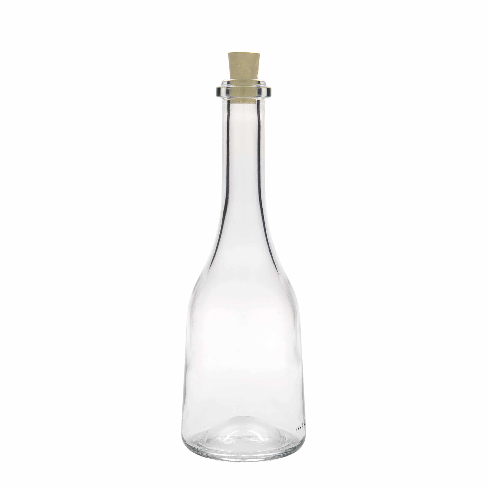Botella de vidrio 'Rustica' de 500 ml, boca: corcho