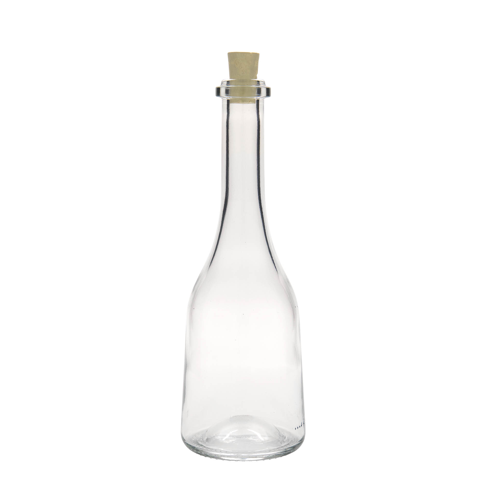 Botella de vidrio de 500 ml 'Rustica', boca: corcho