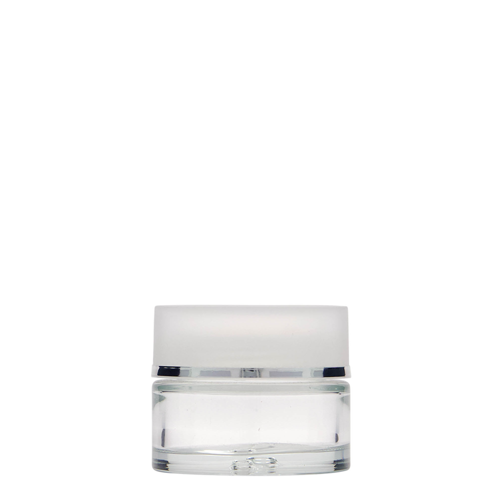 30 ml tarro 'Clear Edition', vidrio, boca: cierre de rosca