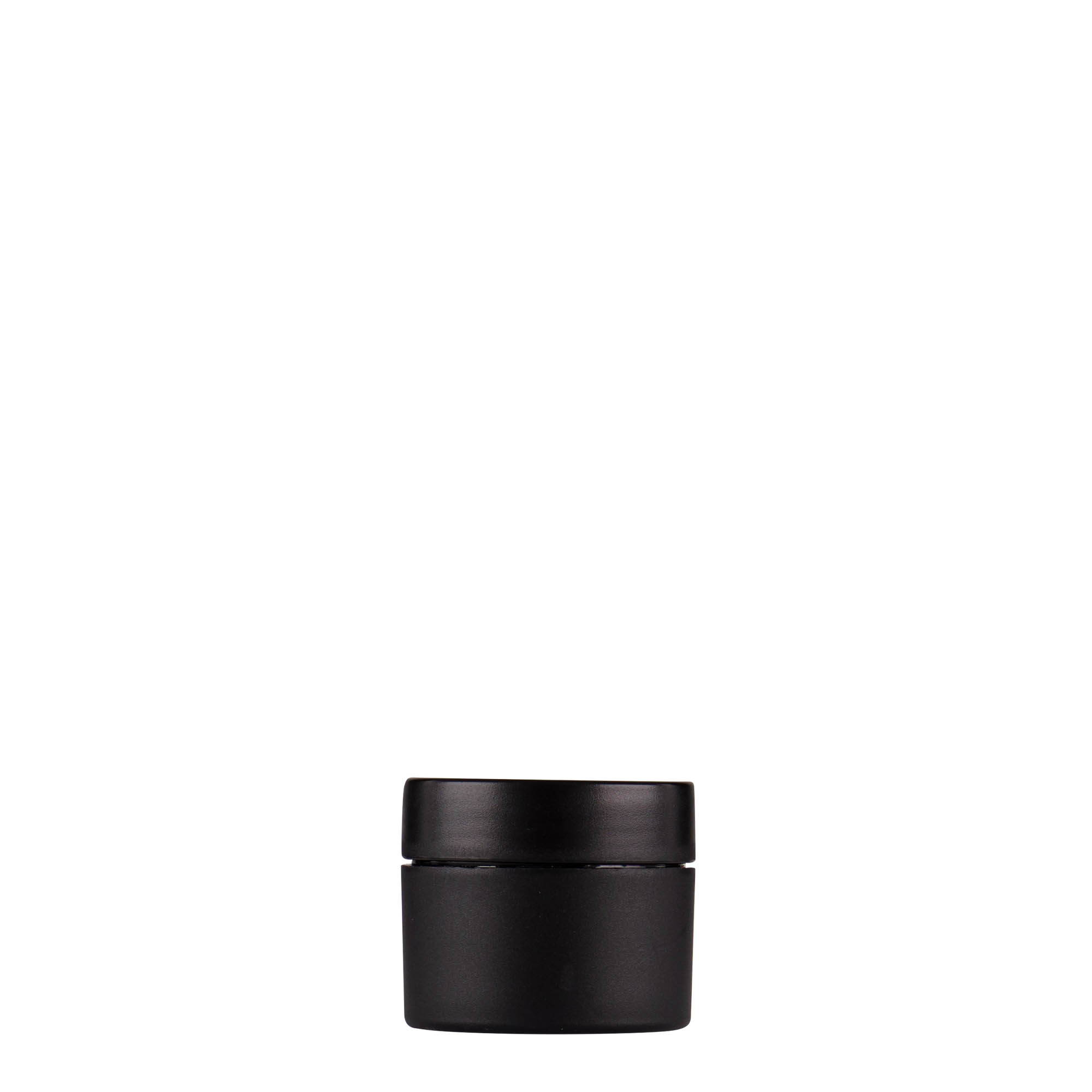 5 ml bote de plástico 'Antonella', PP, negro, abertura: cierre de rosca