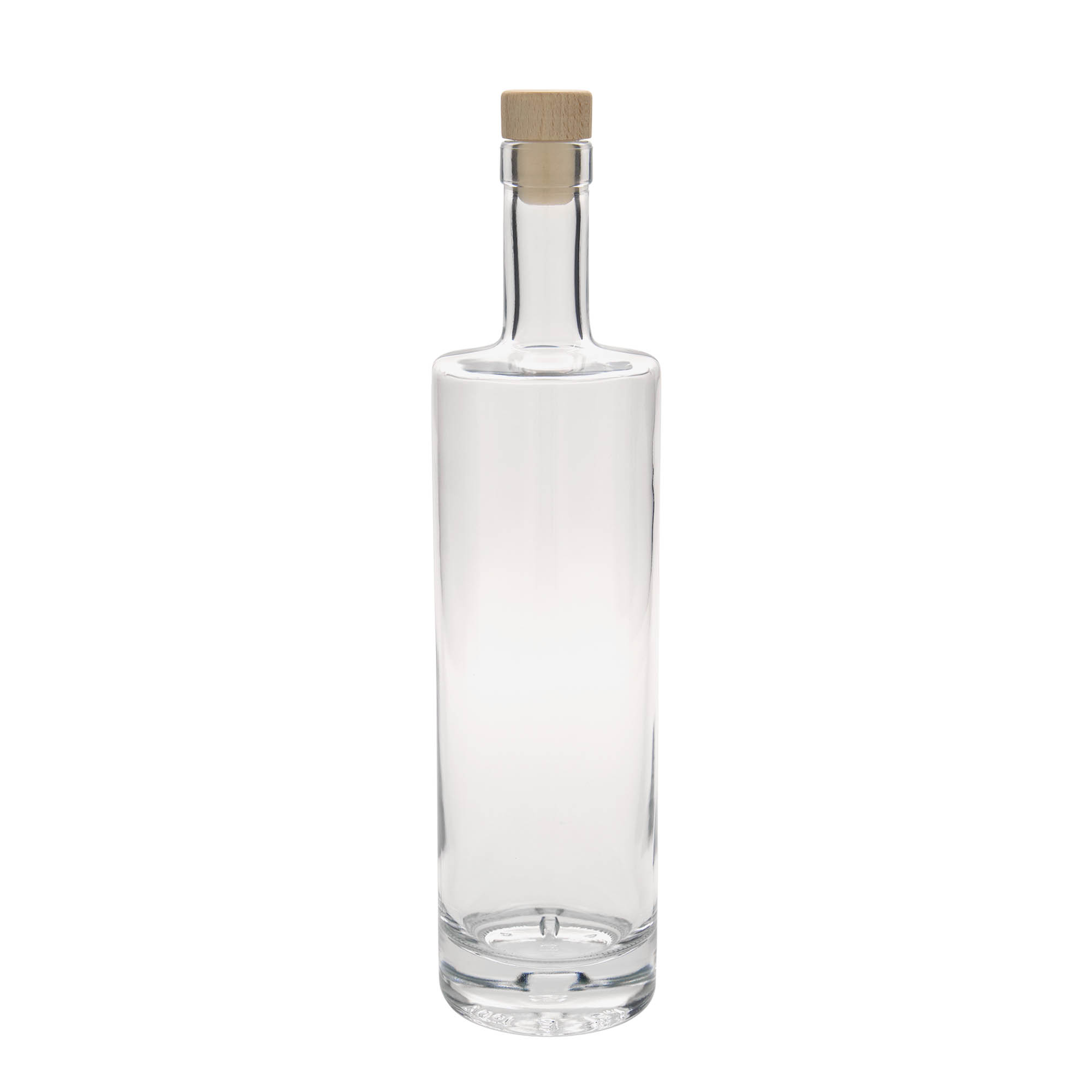 Botella de vidrio de 700 ml 'Titano', boca: corcho