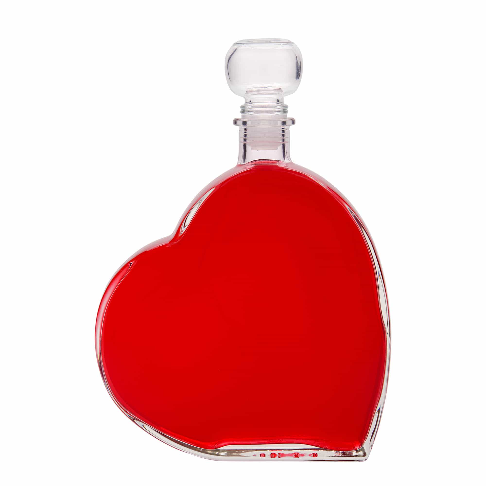 Botella de vidrio 'Passion' de 500 ml, boca: corcho