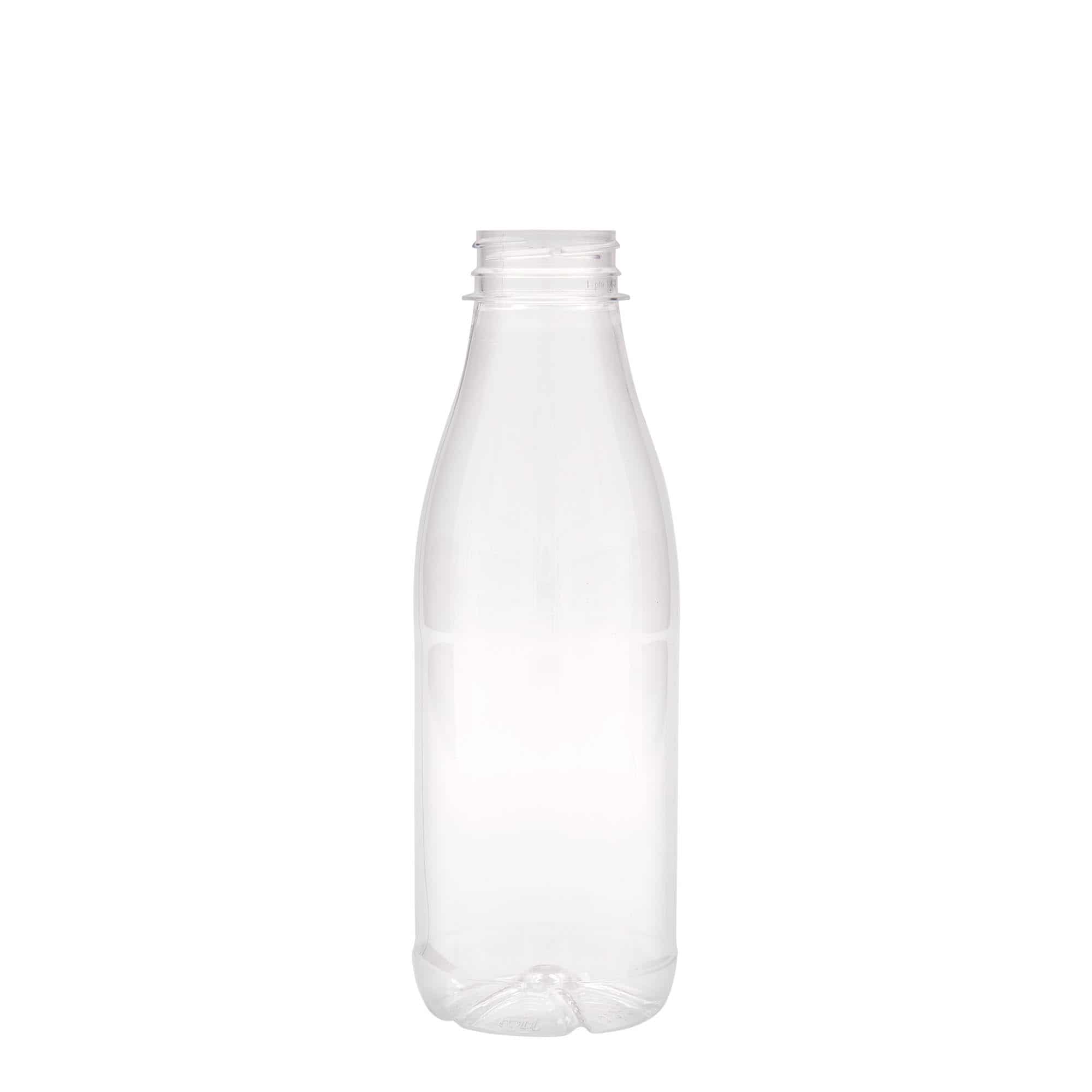 Botella de PET 'Milk and Juice' de 500 ml, plástico, boca: 38 mm Botella de PET 'Milk and Juice' de 500 ml, plástico, boca: 38 mm