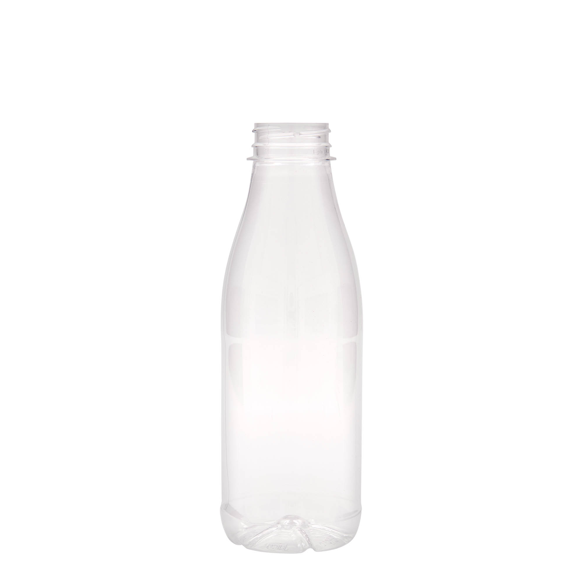 Botella PET de 500 ml 'Milk and Juice', plástico, boca: 38 mm