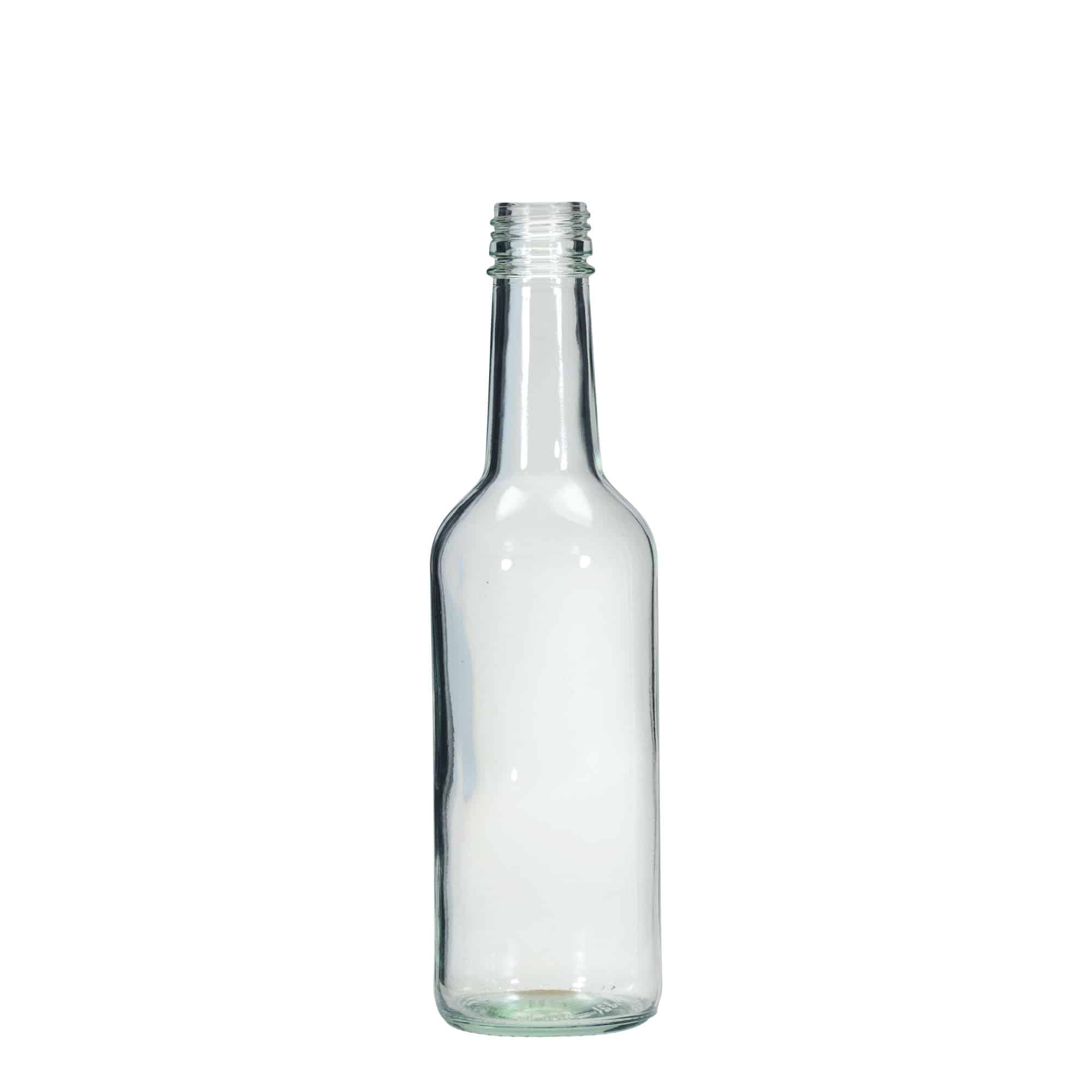 330 ml botella universal, vidrio, boca: PP 28