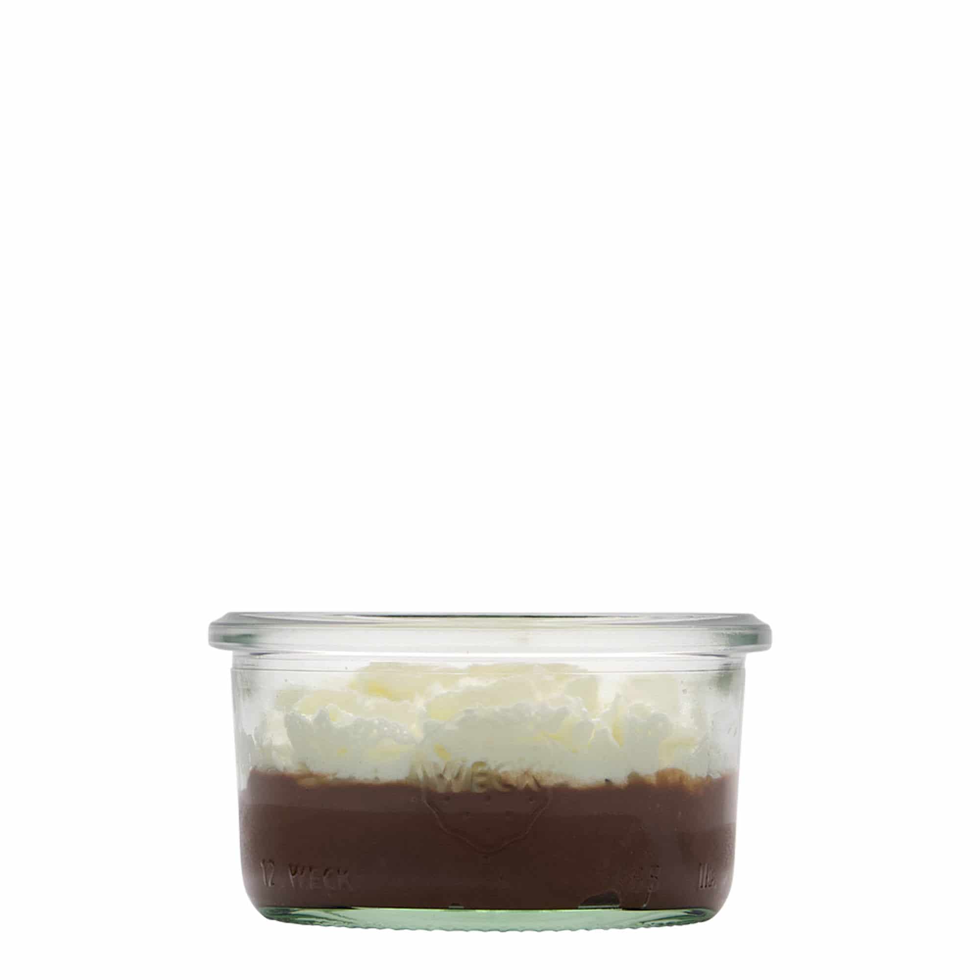 165 ml tarro WECK para desmoldar, boca: borde redondo