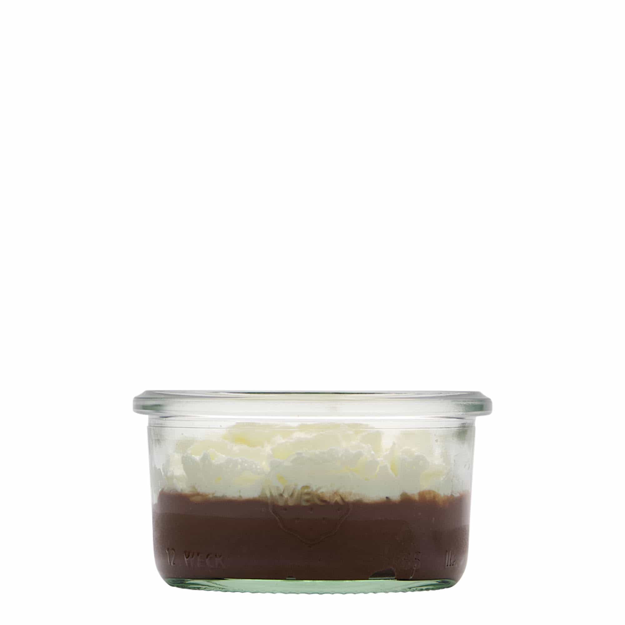 165 ml tarro WECK para desmoldar, boca: borde redondo 165 ml tarro WECK para desmoldar, boca: borde redondo