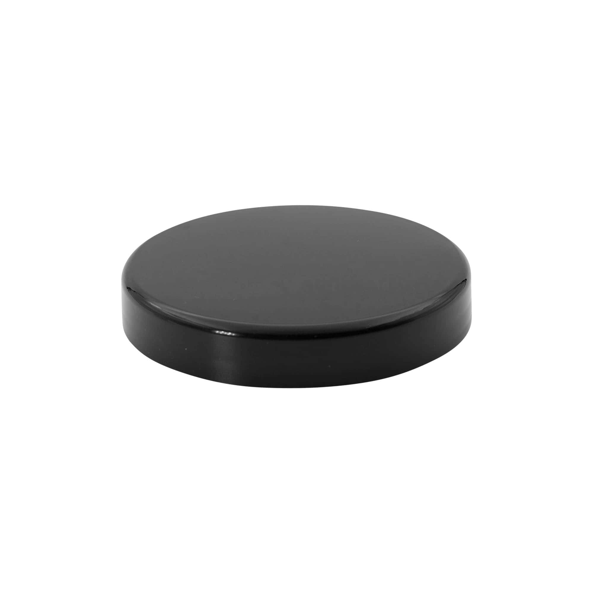 Tapa de rosca, plástico PP, negro, para boca: 100/400