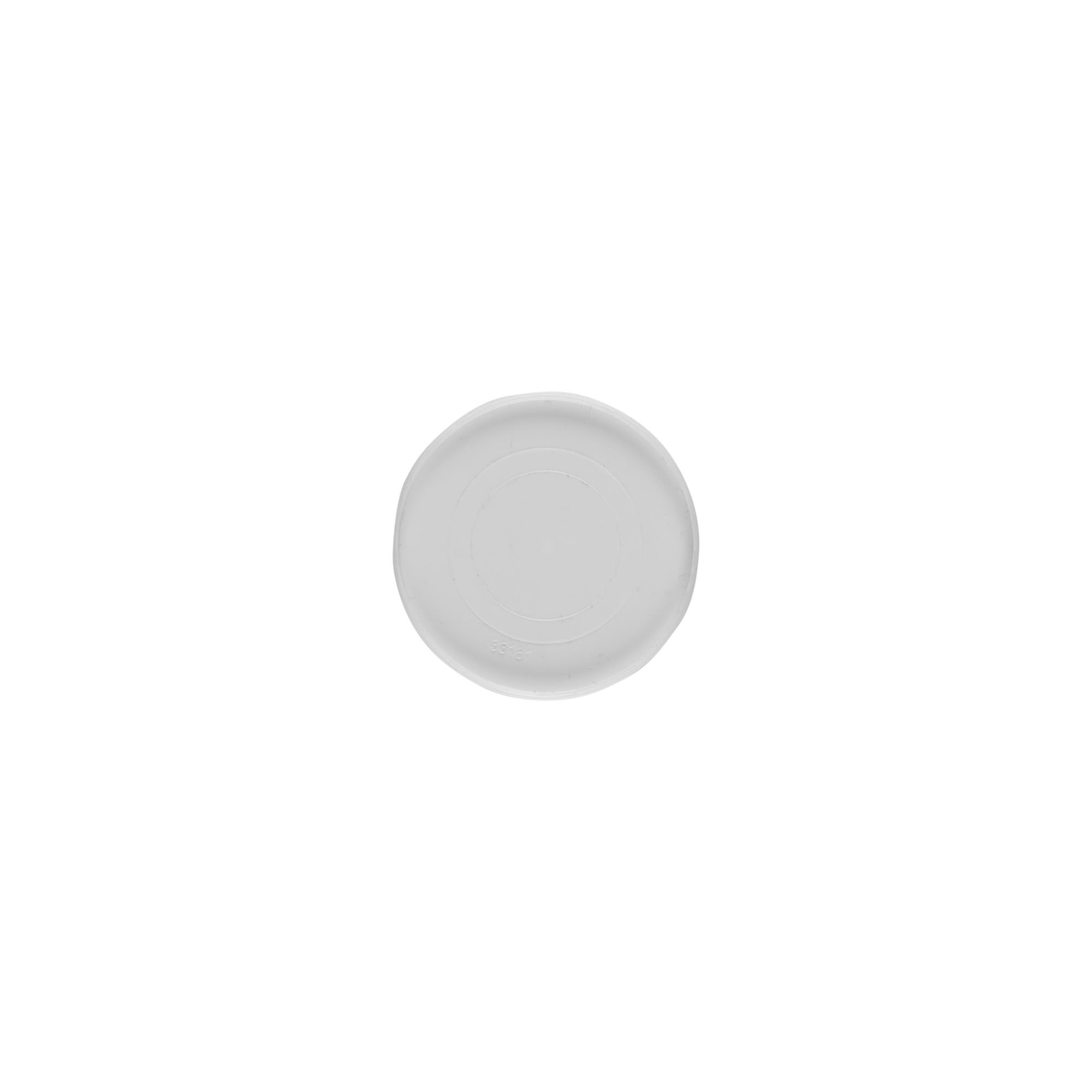 Disco de cubierta para 50 ml 'Bianca', plástico PP, blanco Disco de cubierta para 50 ml 'Bianca', plástico PP, blanco