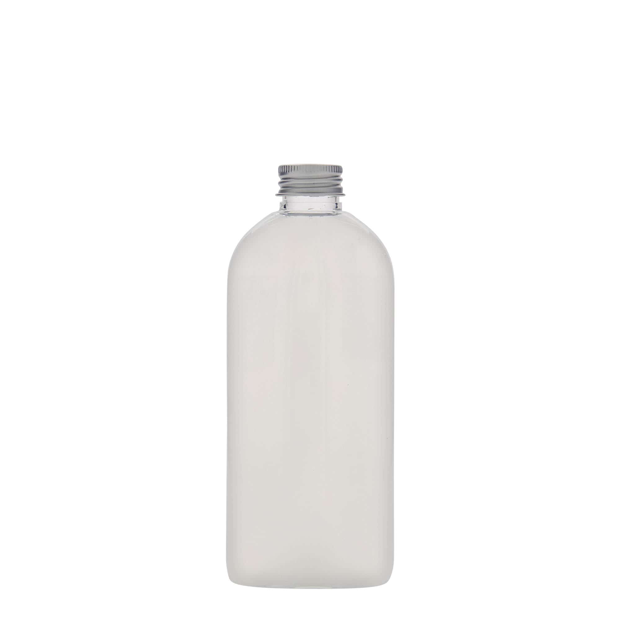Botella PET de 250 ml 'Iris', ovalada, plástico, boca: 24/410