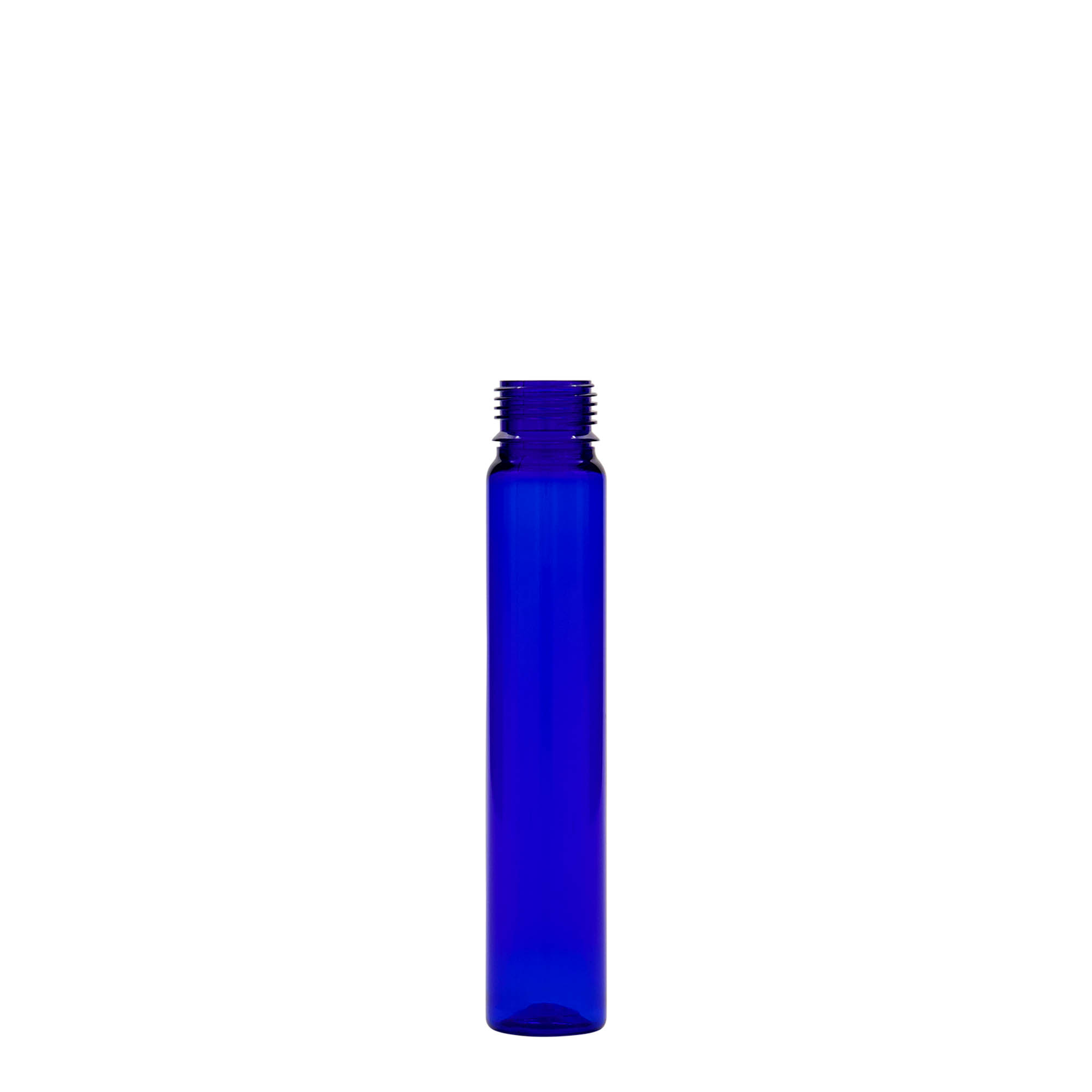 25 ml tubos PET, plástico, azul real, boca: cierre de rosca