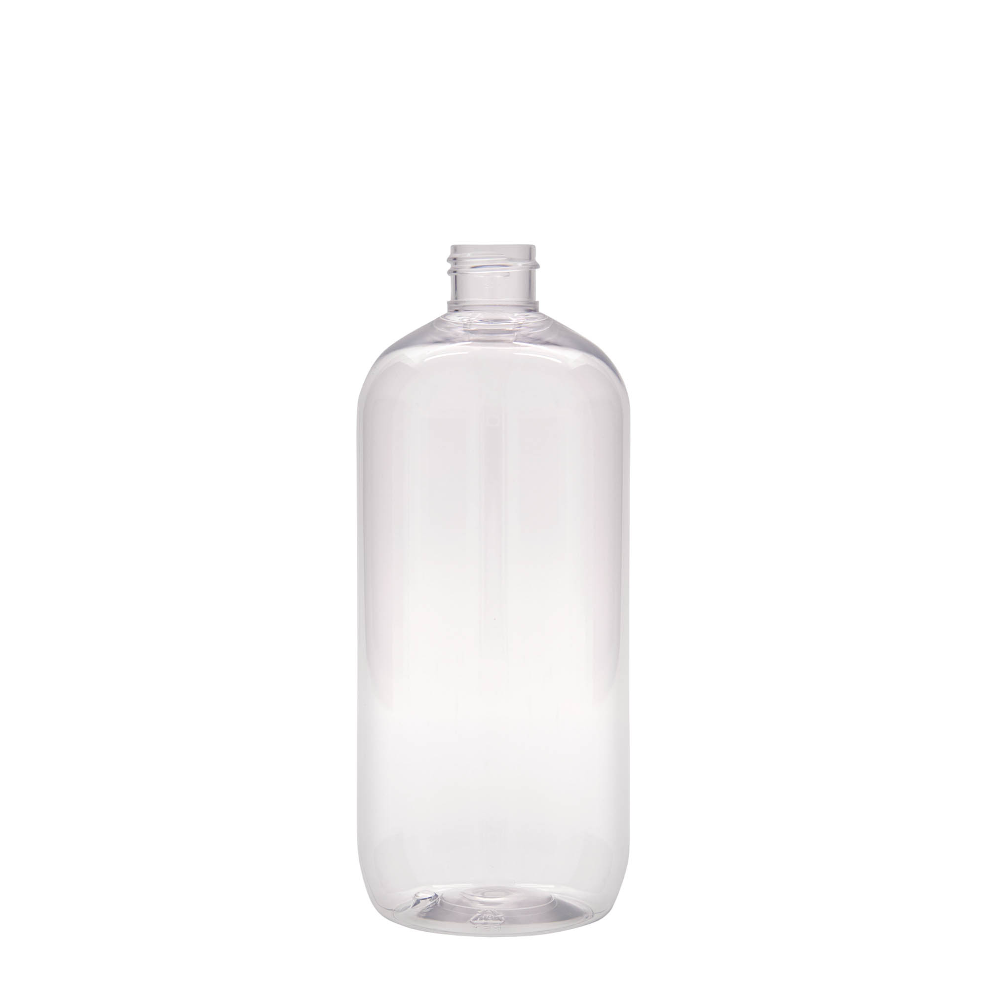 Botella PET de 500 ml 'Boston', plástico, boca: 24/410