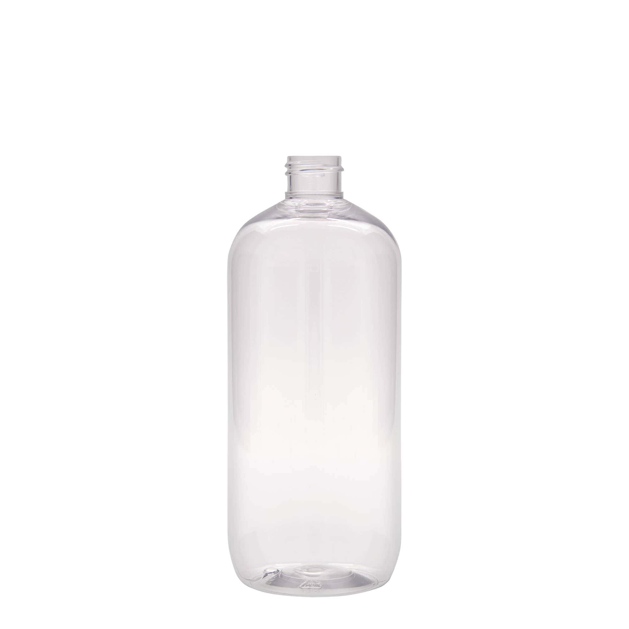 Botella PET de 500 ml «Boston», plástico, boca: 24/410