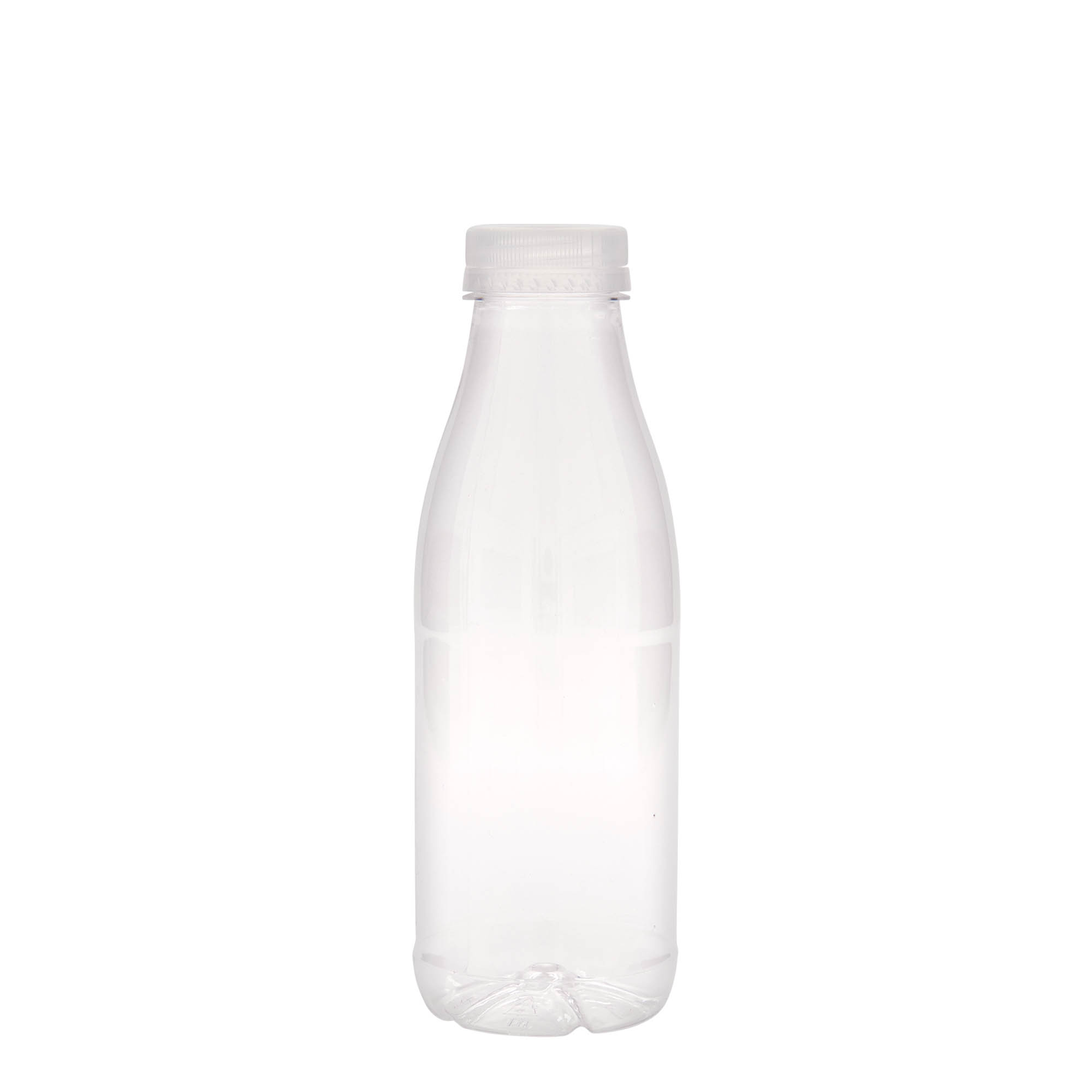 Botella PET de 500 ml 'Milk and Juice', plástico, boca: 38 mm