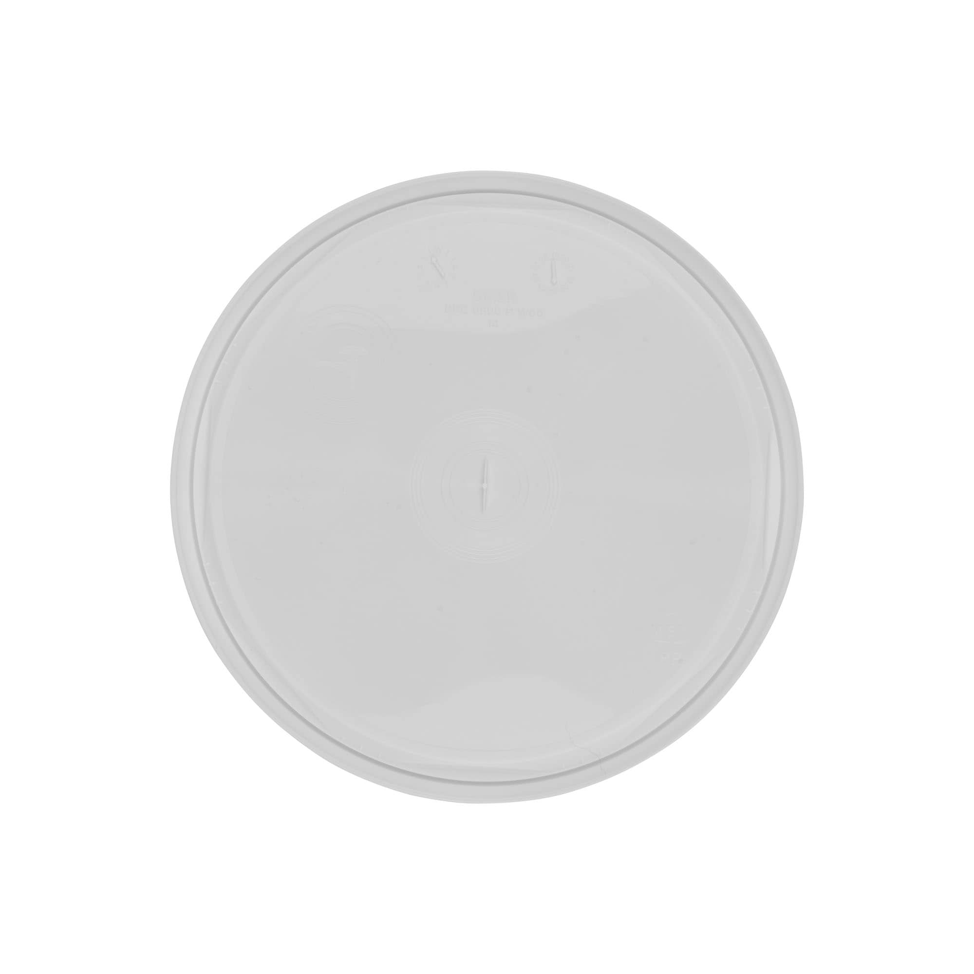 Tapa para cubo de 5-6 l, plástico de PP, blanco