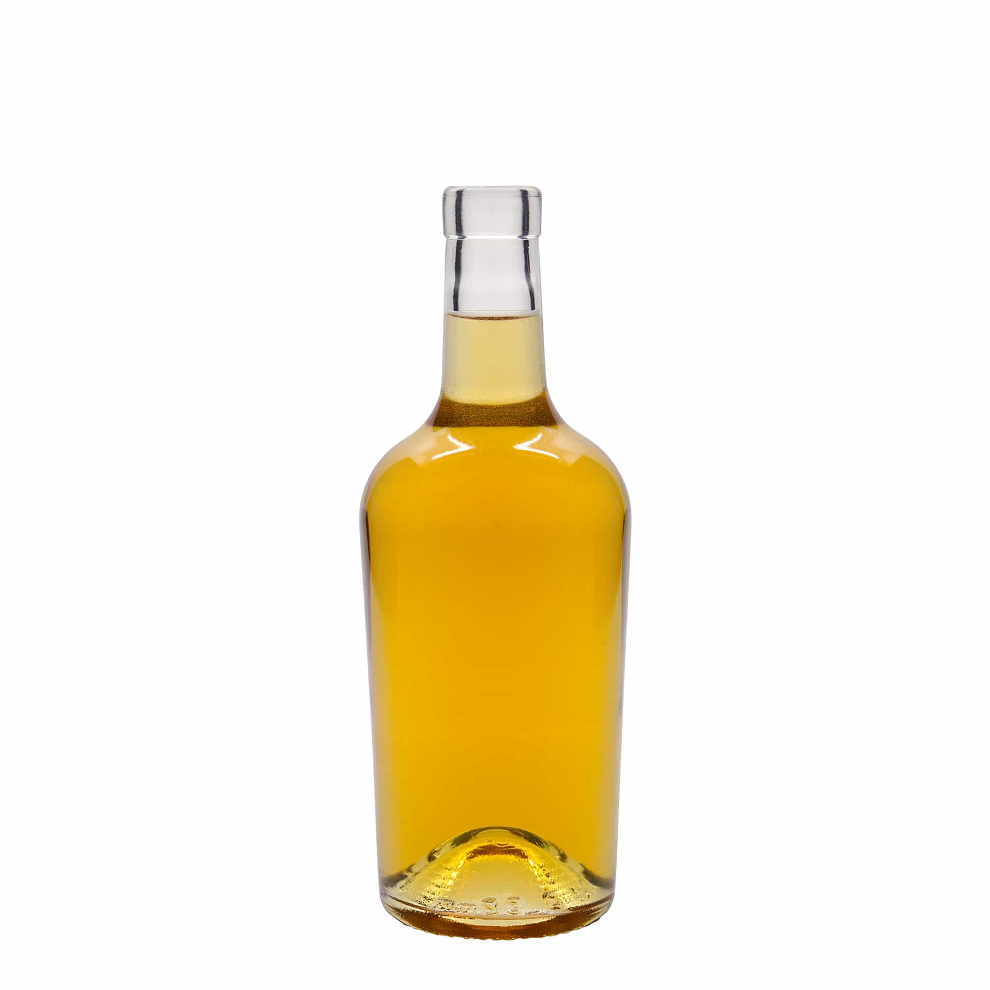 Botella de vidrio de 500 ml 'Margarethe', boca: corcho