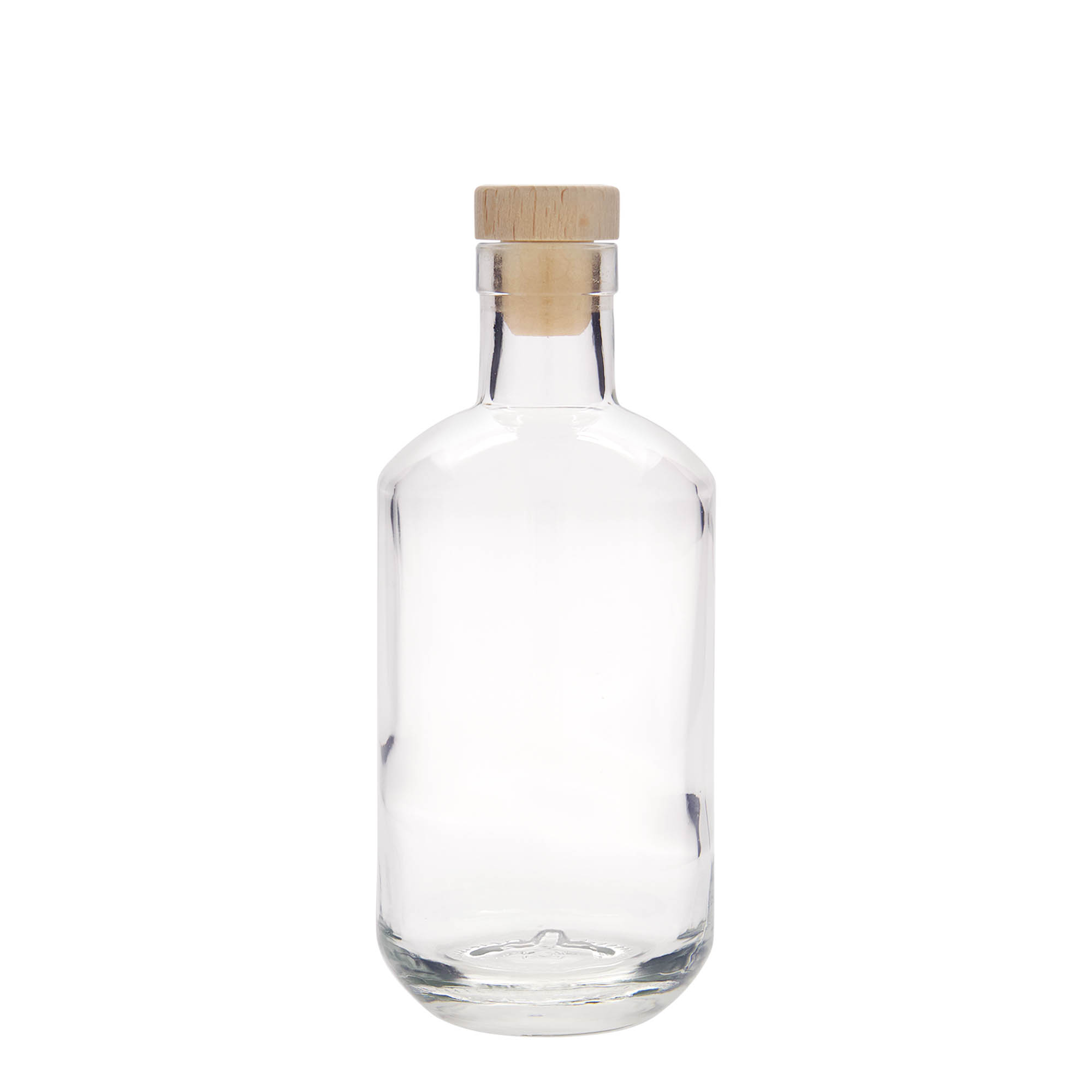 Botella de vidrio de 500 ml 'Vienna', boca: corcho