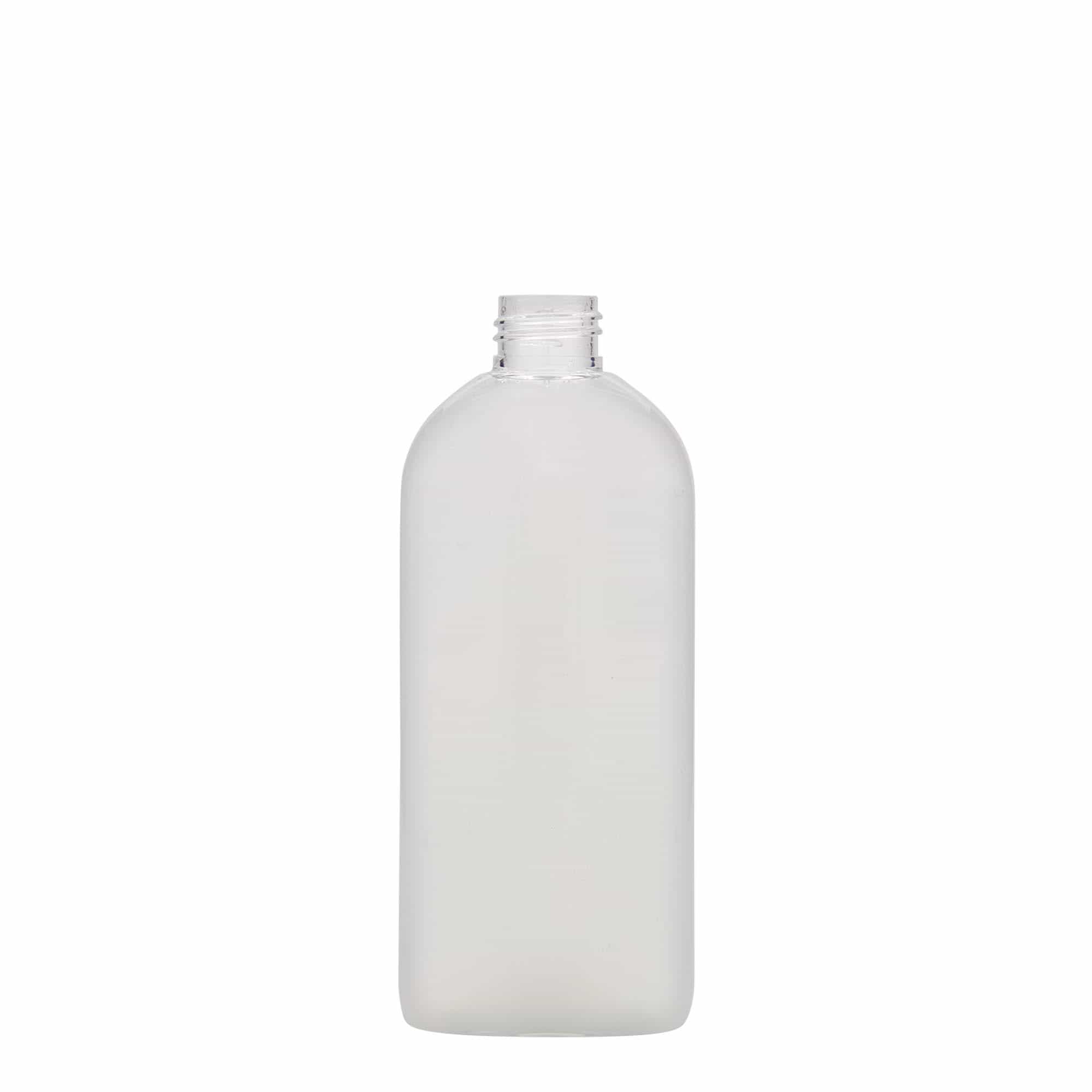 Botella de PET 'Iris' de 250 ml, ovalada, plástico, boca: GPI 24/410