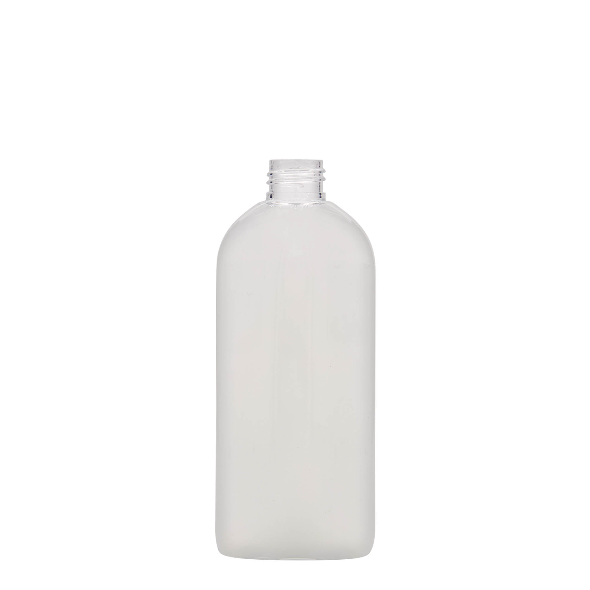 Botella PET de 250 ml 'Iris', ovalada, plástico, boca: 24/410 Botella PET de 250 ml 'Iris', ovalada, plástico, boca: 24/410