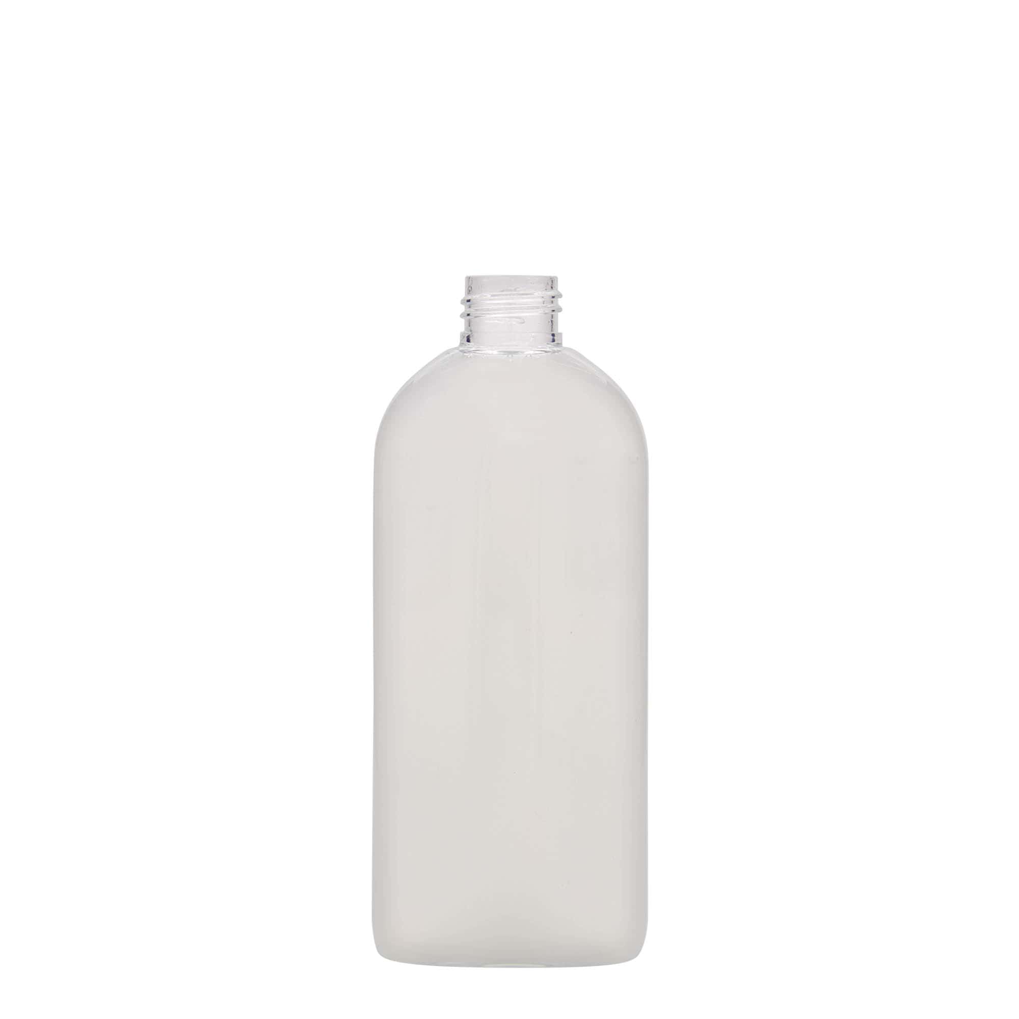 Botella PET de 250 ml 'Iris', ovalada, plástico, boca: 24/410