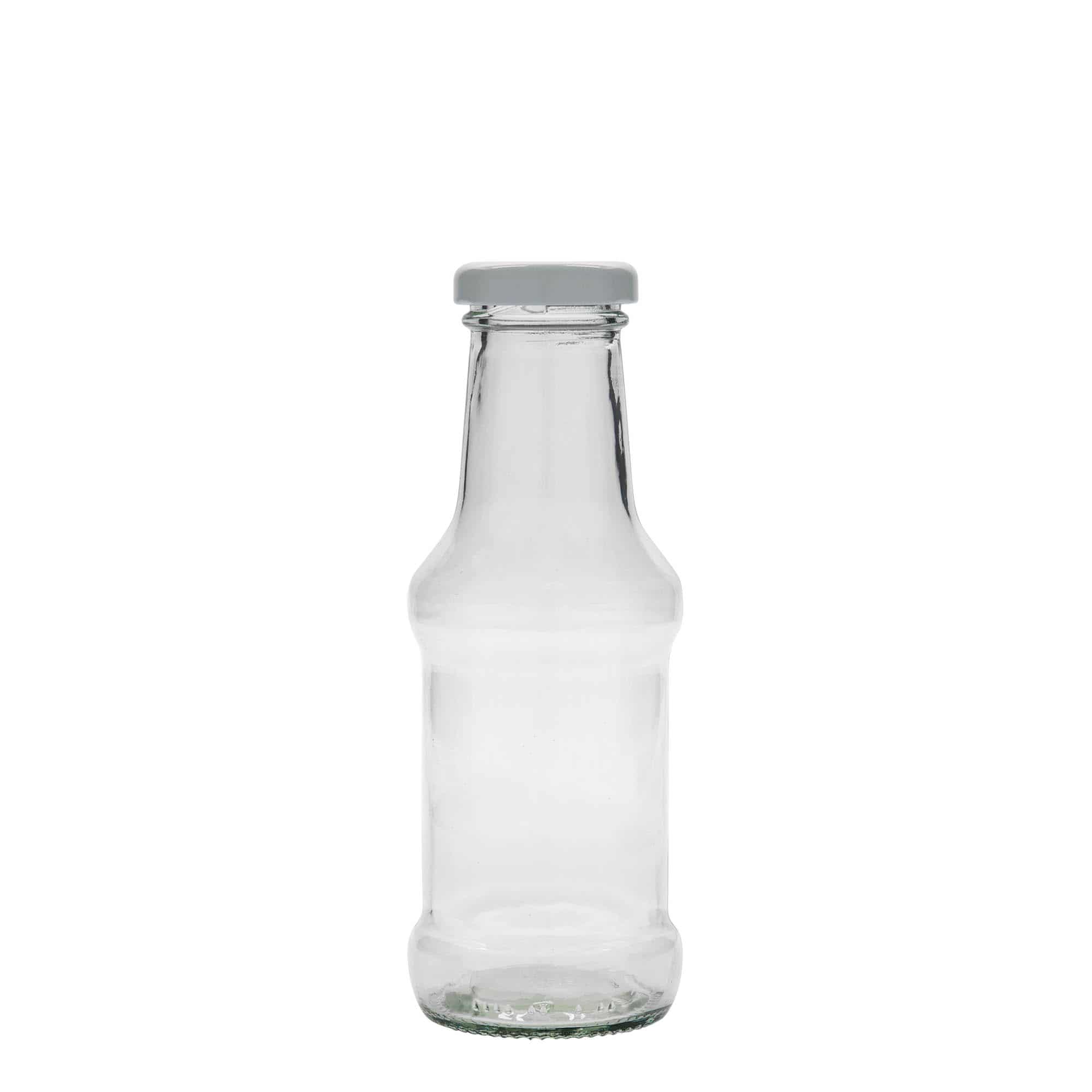 Botella para salsa de 250 ml, vidrio, boca: Twist-Off (TO 38)