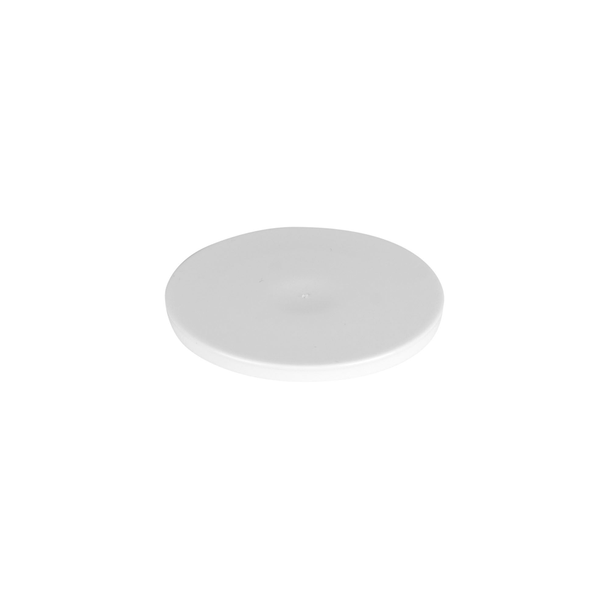 Disco de cubierta para 30 ml 'Bianca', plástico PP, blanco
