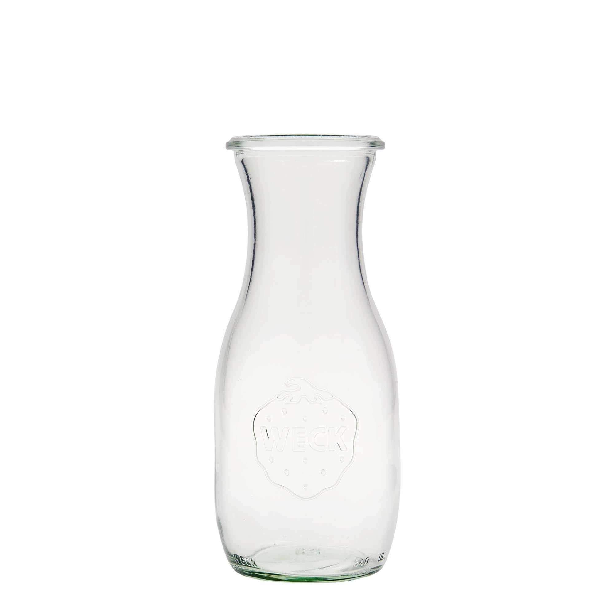 Botella de zumo WECK de 500 ml, boca: borde redondo