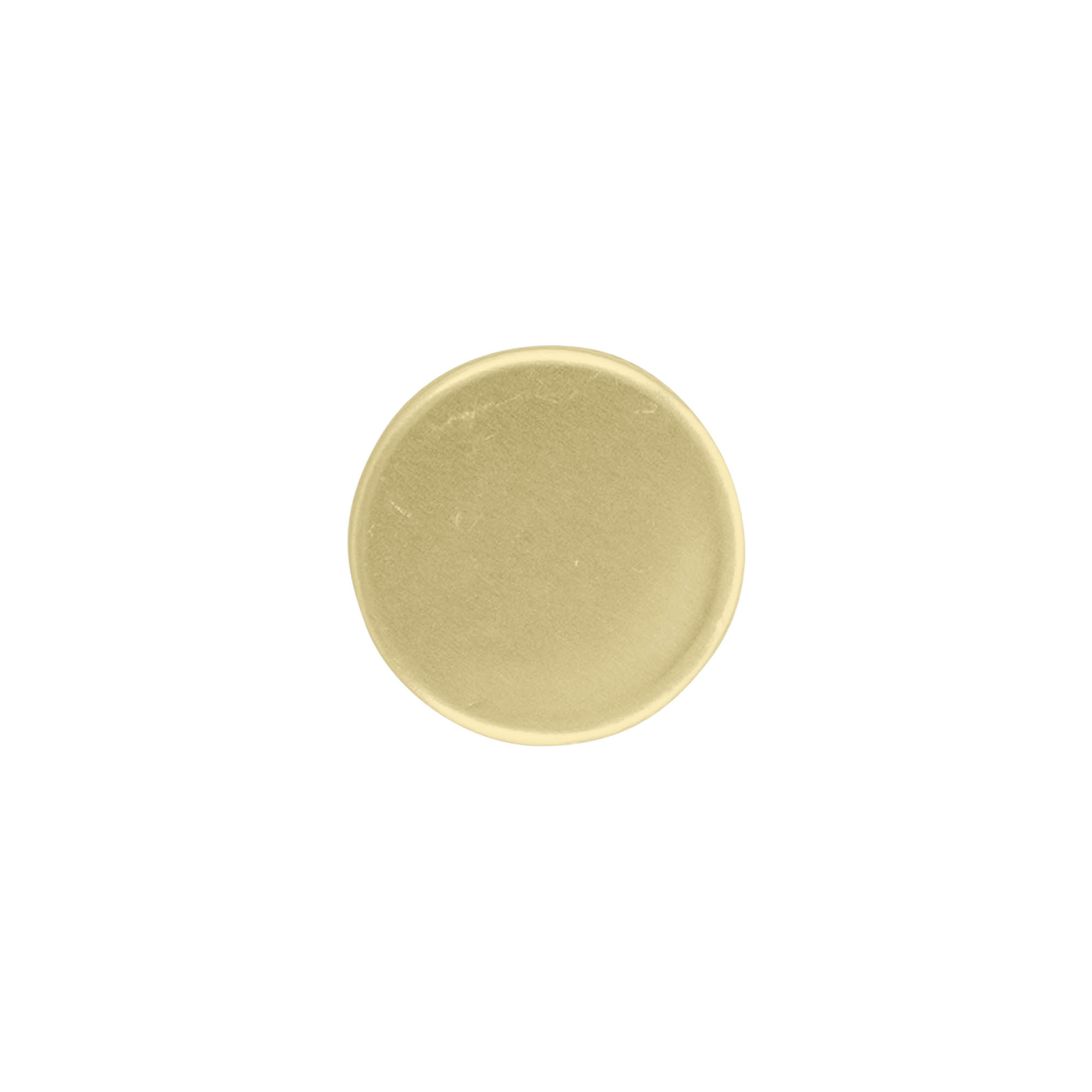 Tapón roscado con vertedor, metal-plástico, dorado, para boquilla: PP 31,5