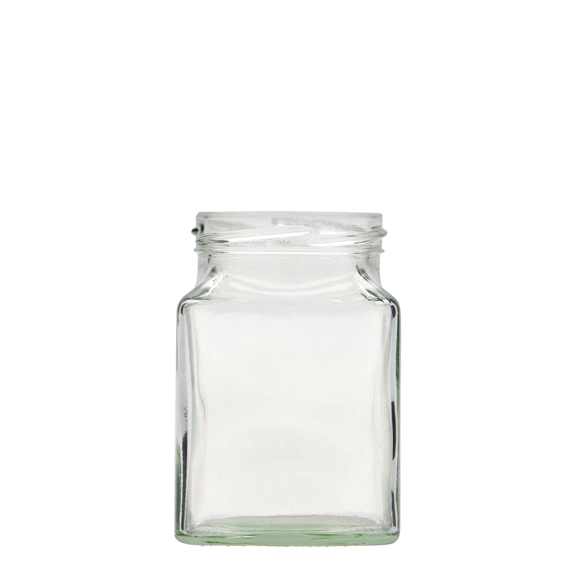 314 ml vaso cuadrado, boca: Twist-Off (TO 63) 314 ml vaso cuadrado, boca: Twist-Off (TO 63)