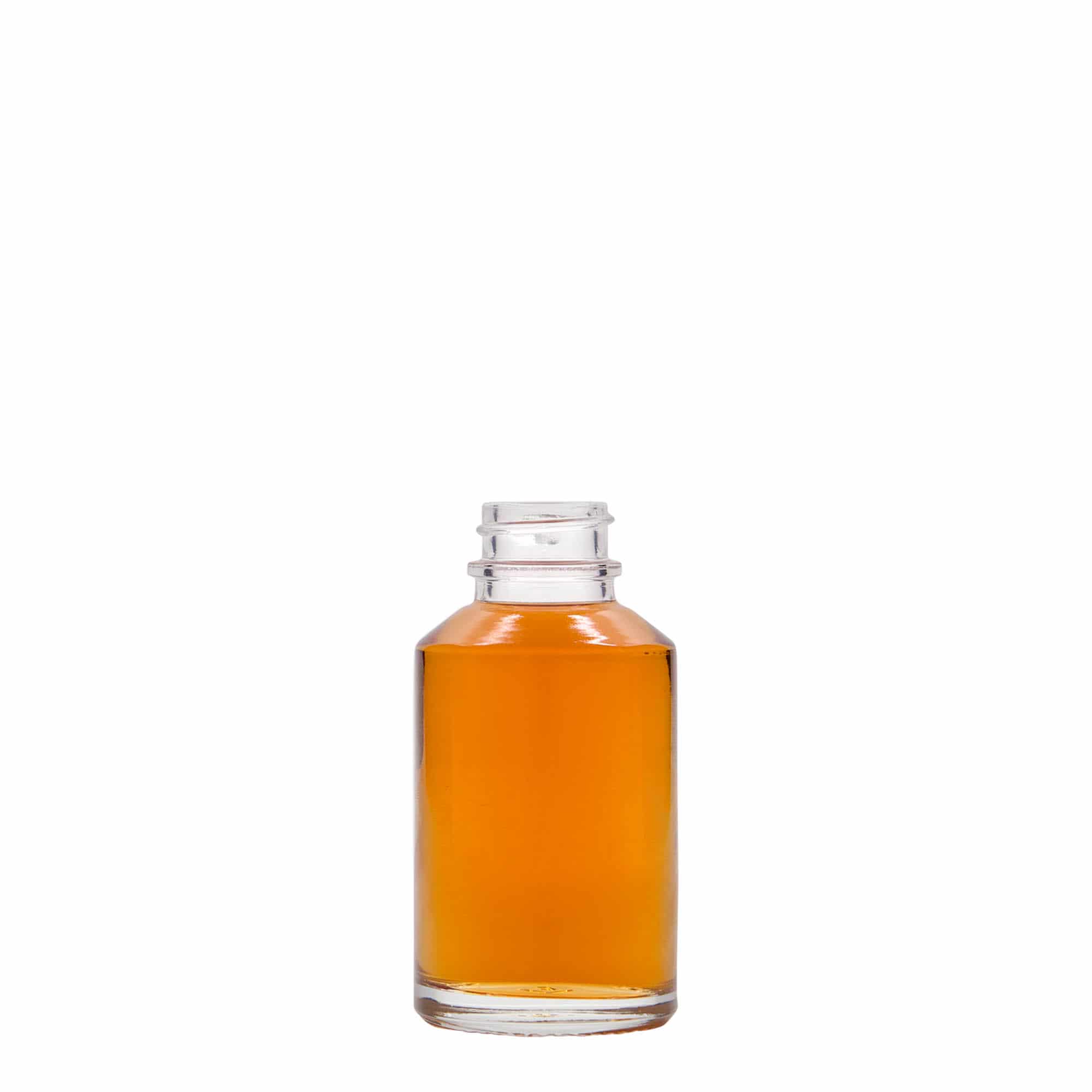 Botella de vidrio 'Hella' de 50 ml, boca: GPI 22